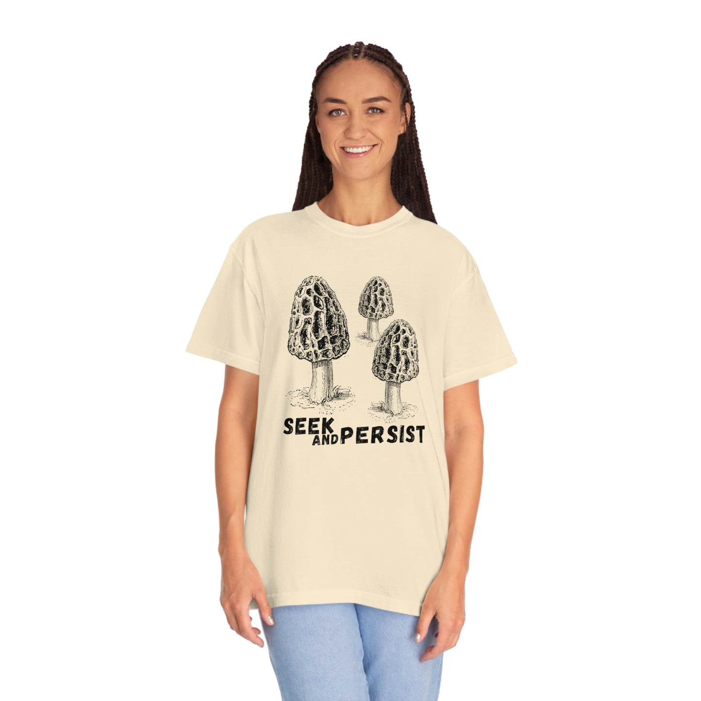 SEEK AND PERSIST-Unisex Garment-Dyed T-shirt