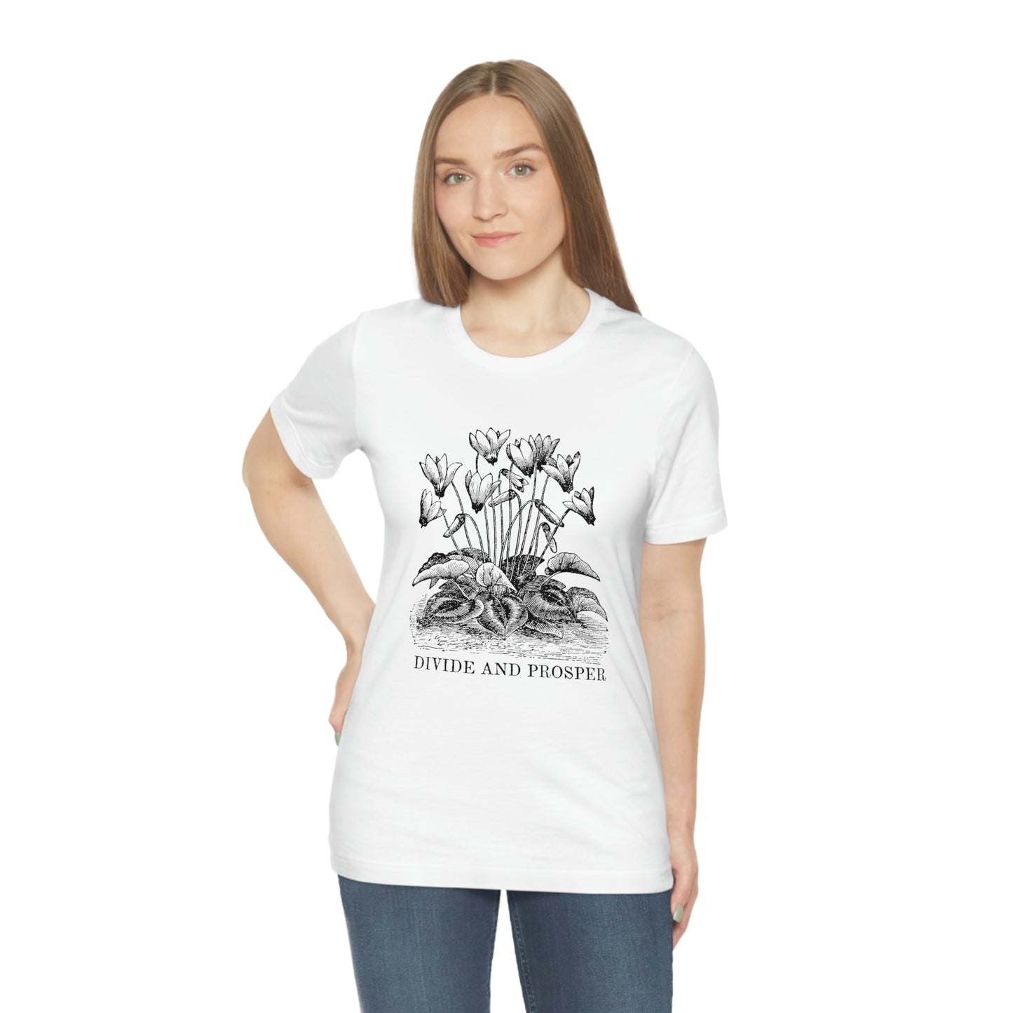 DIVIDE AND PROSPER- Unisex Jersey Short Sleeve Tee