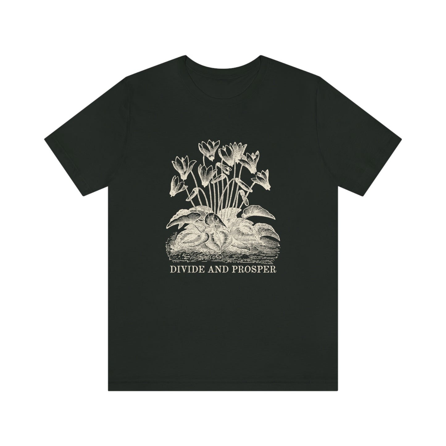 DIVIDE AND PROSPER- Unisex Jersey Short Sleeve Tee