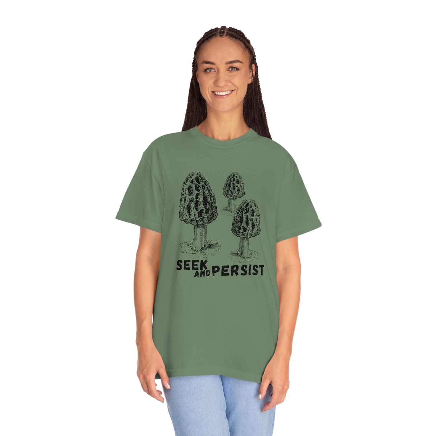 SEEK AND PERSIST-Unisex Garment-Dyed T-shirt