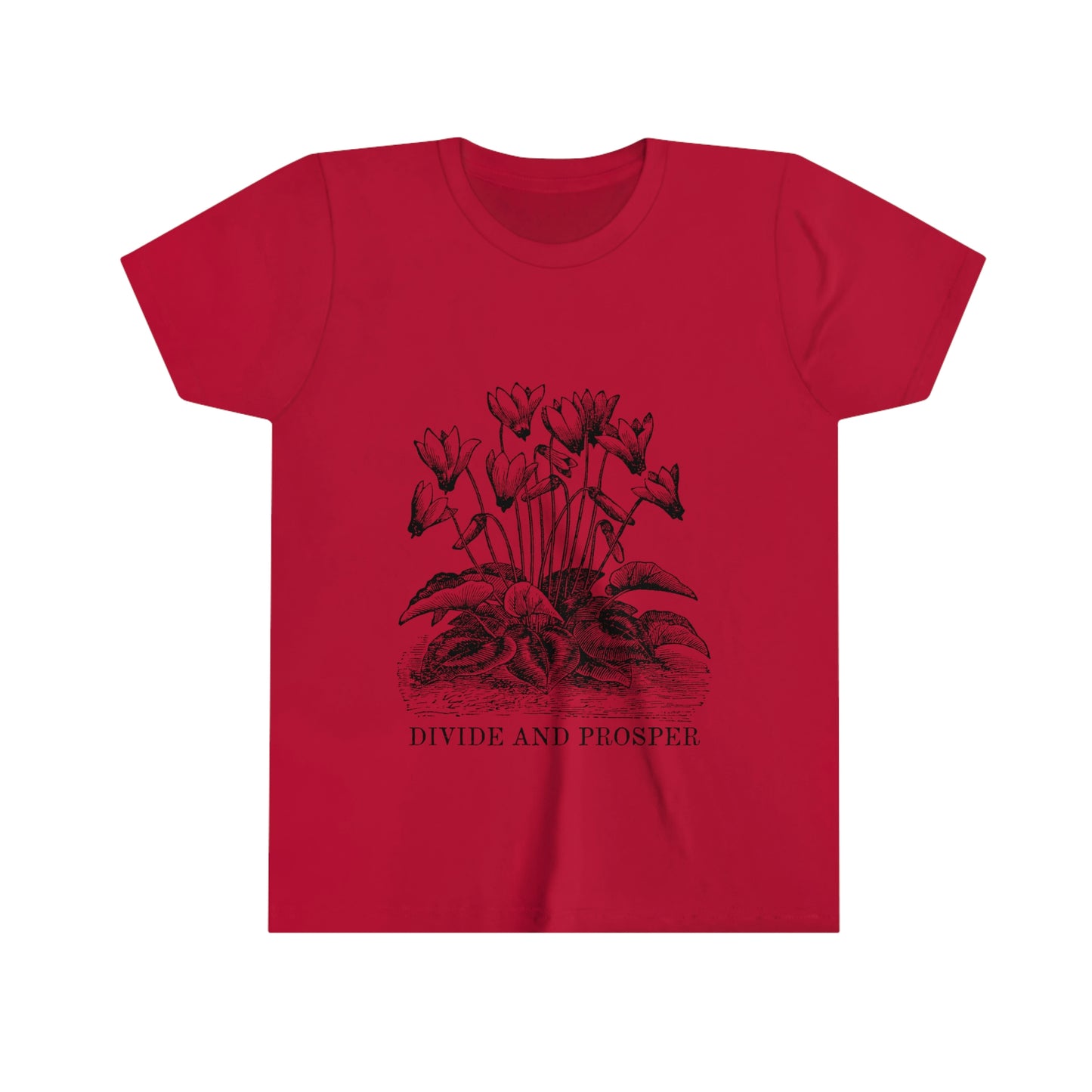DIVIDE AND PROSPER-Youth Short Sleeve Tee