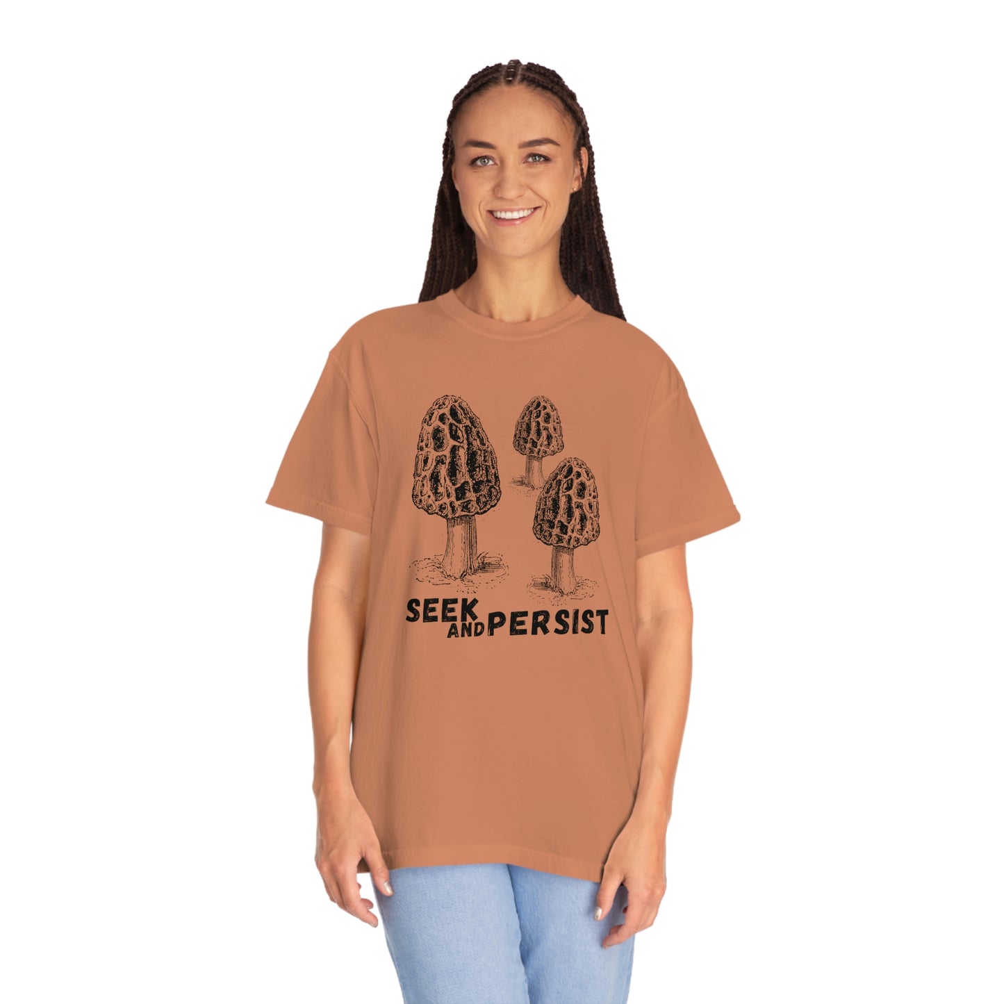 SEEK AND PERSIST-Unisex Garment-Dyed T-shirt