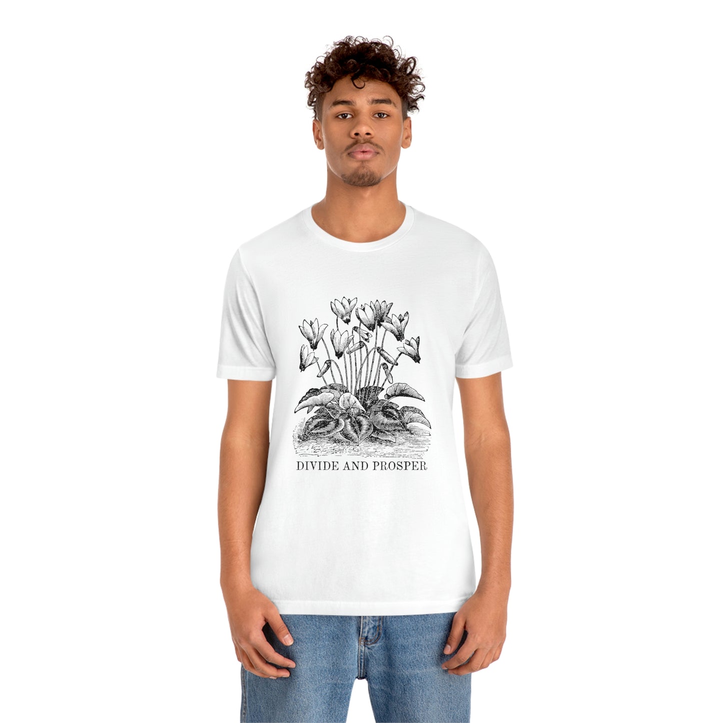 DIVIDE AND PROSPER- Unisex Jersey Short Sleeve Tee
