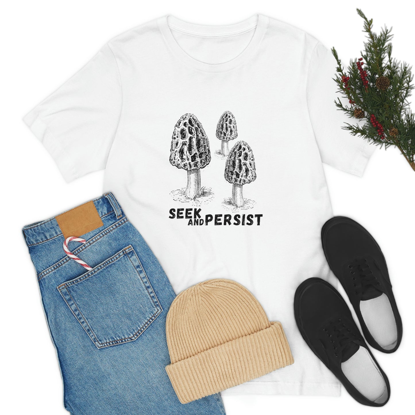 SEEK AND PERSIST- Unisex Jersey Short Sleeve Tee