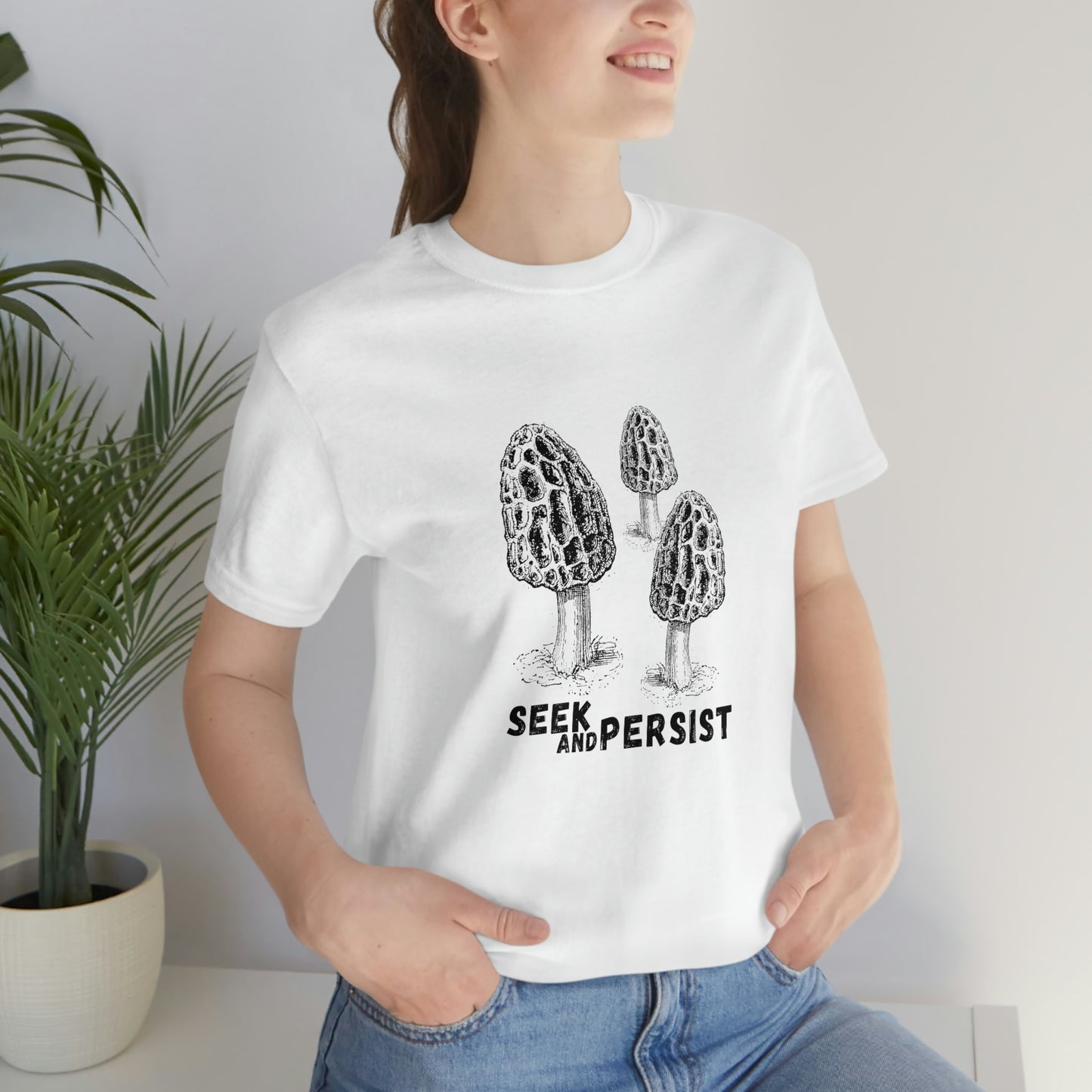 SEEK AND PERSIST- Unisex Jersey Short Sleeve Tee