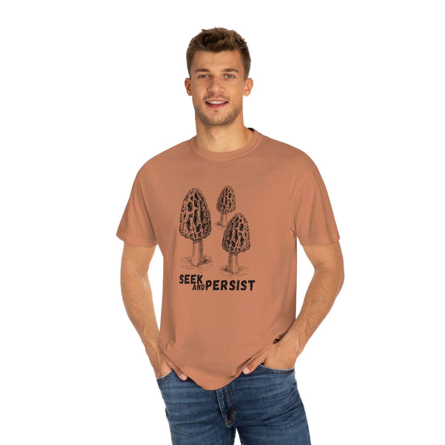 SEEK AND PERSIST-Unisex Garment-Dyed T-shirt