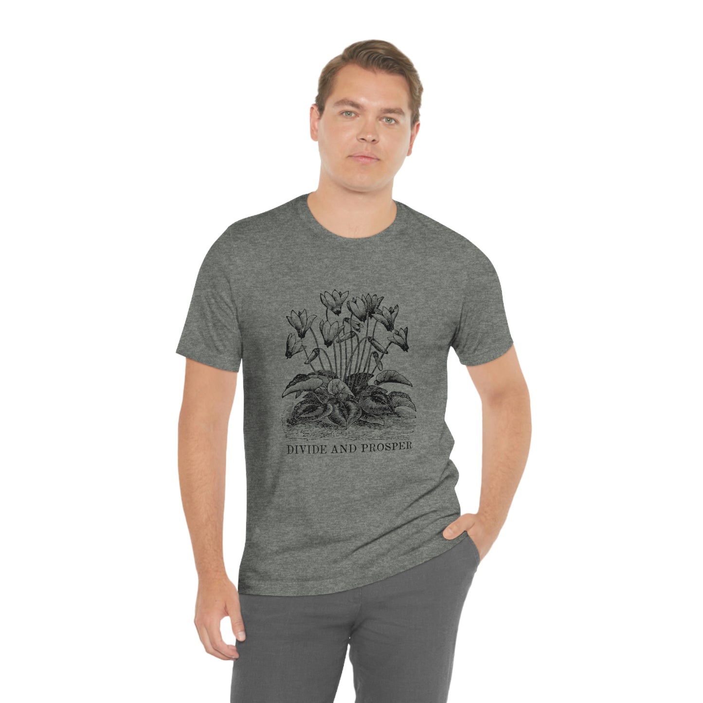 DIVIDE AND PROSPER- Unisex Jersey Short Sleeve Tee