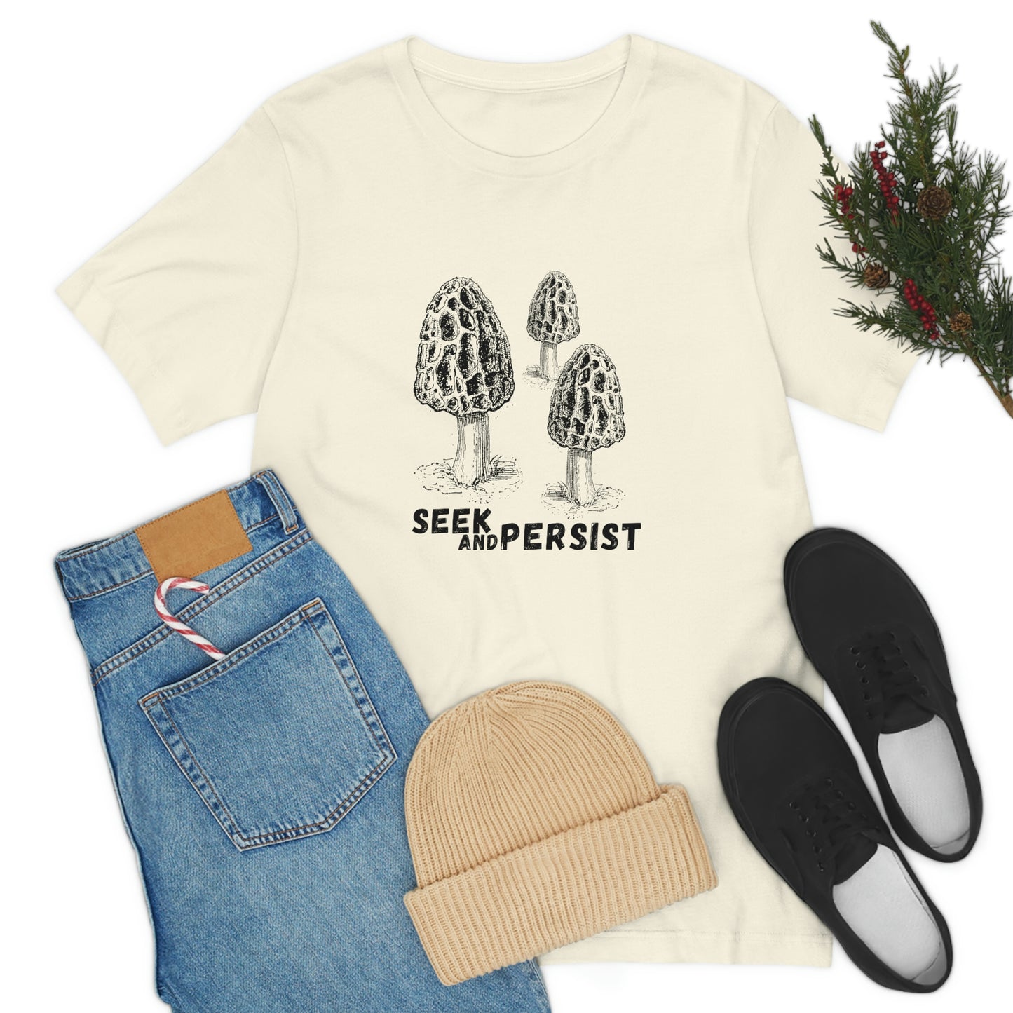 SEEK AND PERSIST- Unisex Jersey Short Sleeve Tee