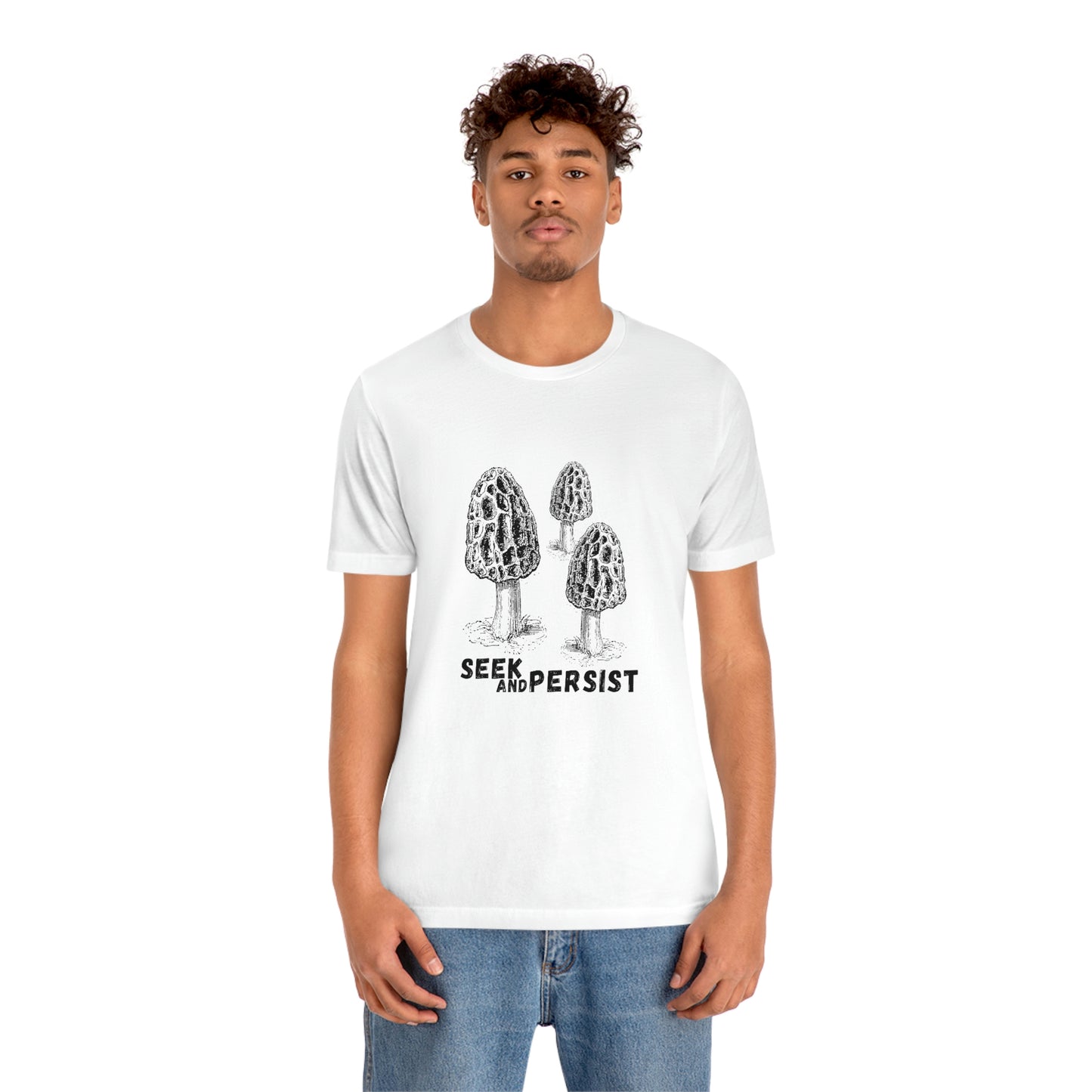 SEEK AND PERSIST- Unisex Jersey Short Sleeve Tee