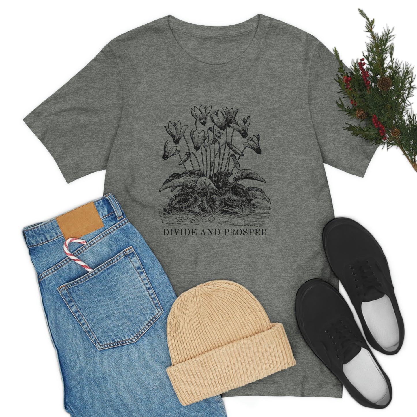 DIVIDE AND PROSPER- Unisex Jersey Short Sleeve Tee