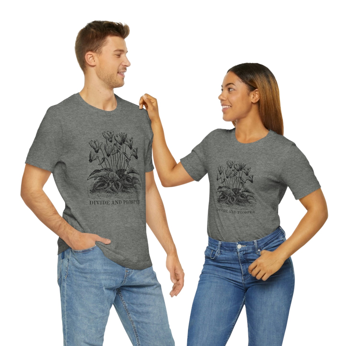 DIVIDE AND PROSPER- Unisex Jersey Short Sleeve Tee