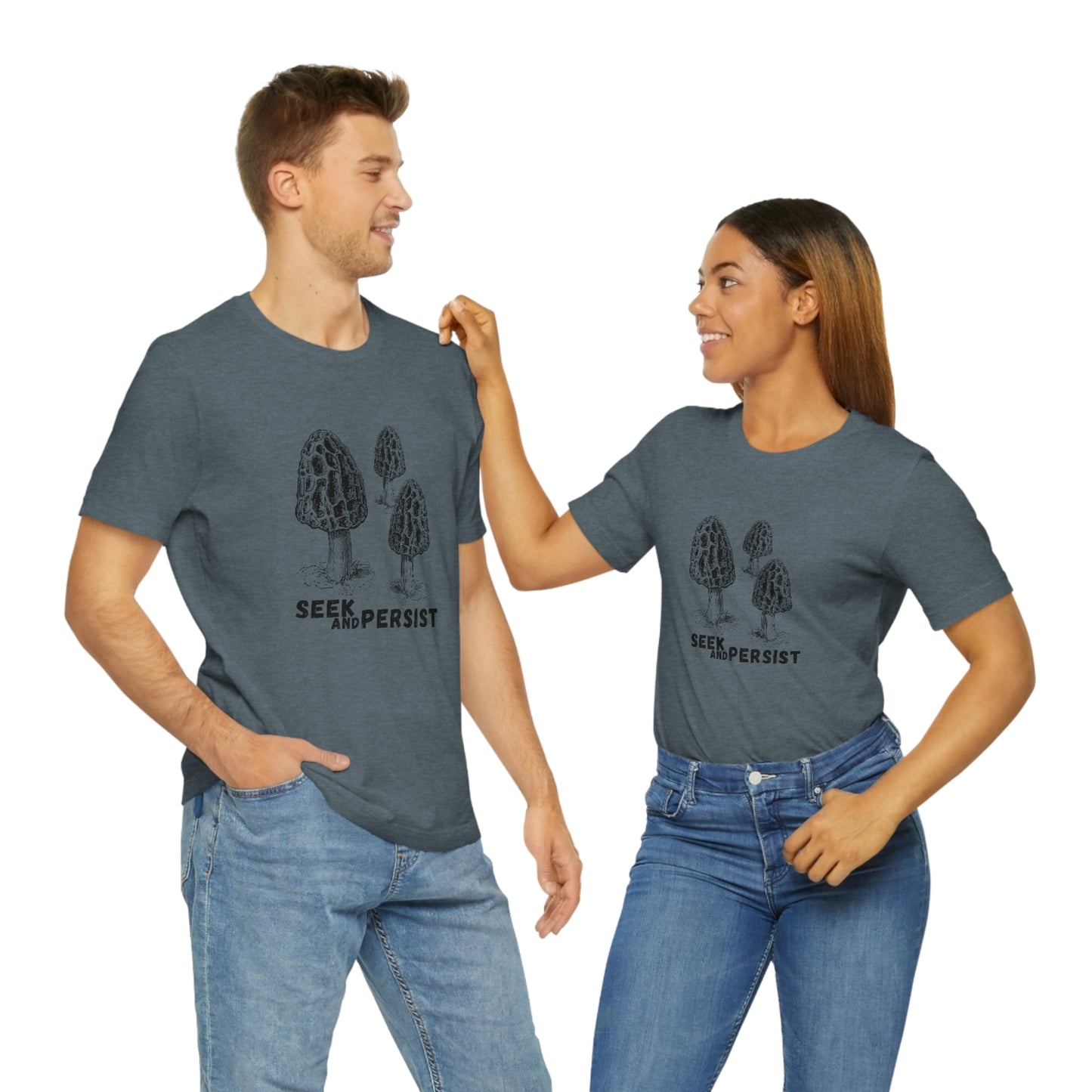 SEEK AND PERSIST- Unisex Jersey Short Sleeve Tee