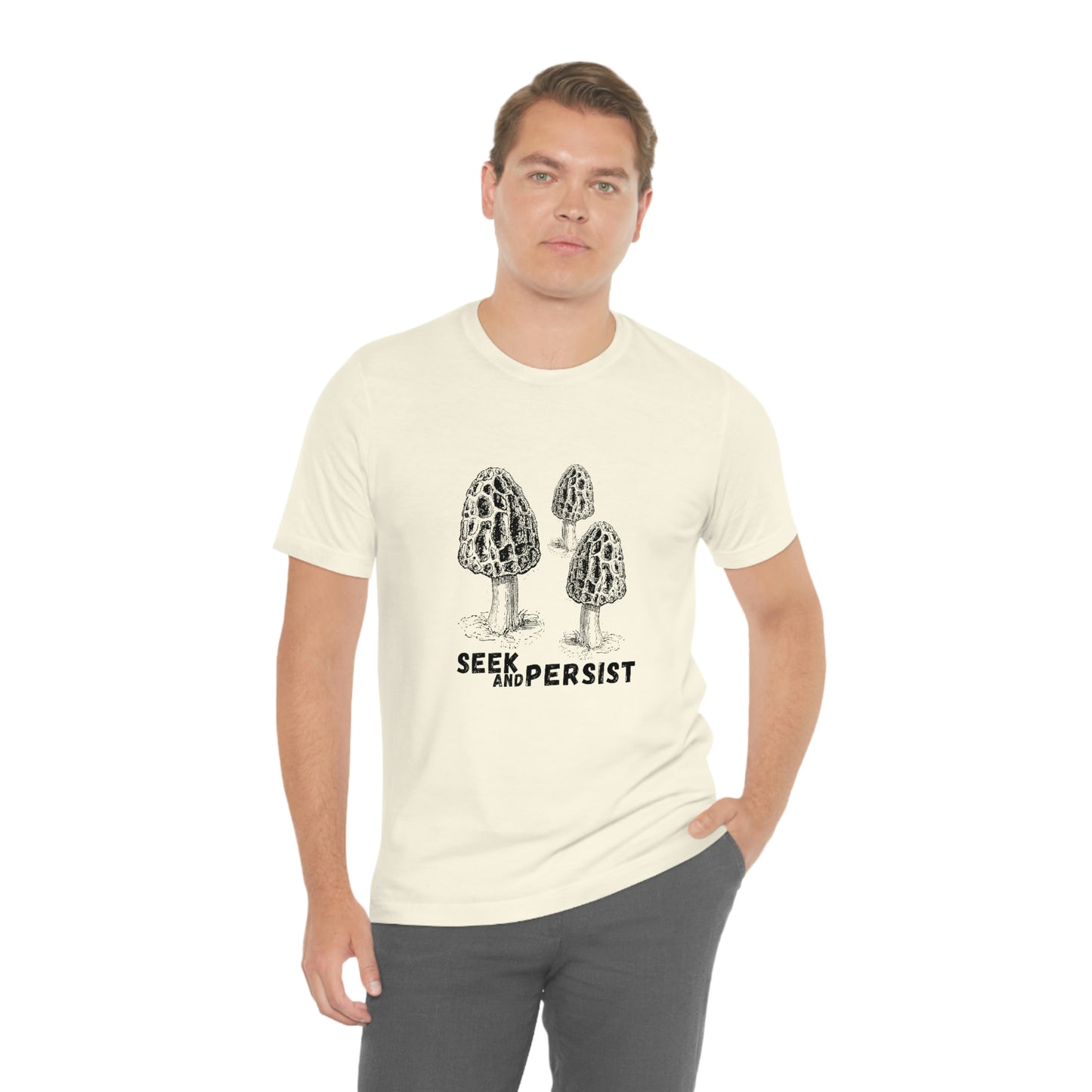 SEEK AND PERSIST- Unisex Jersey Short Sleeve Tee