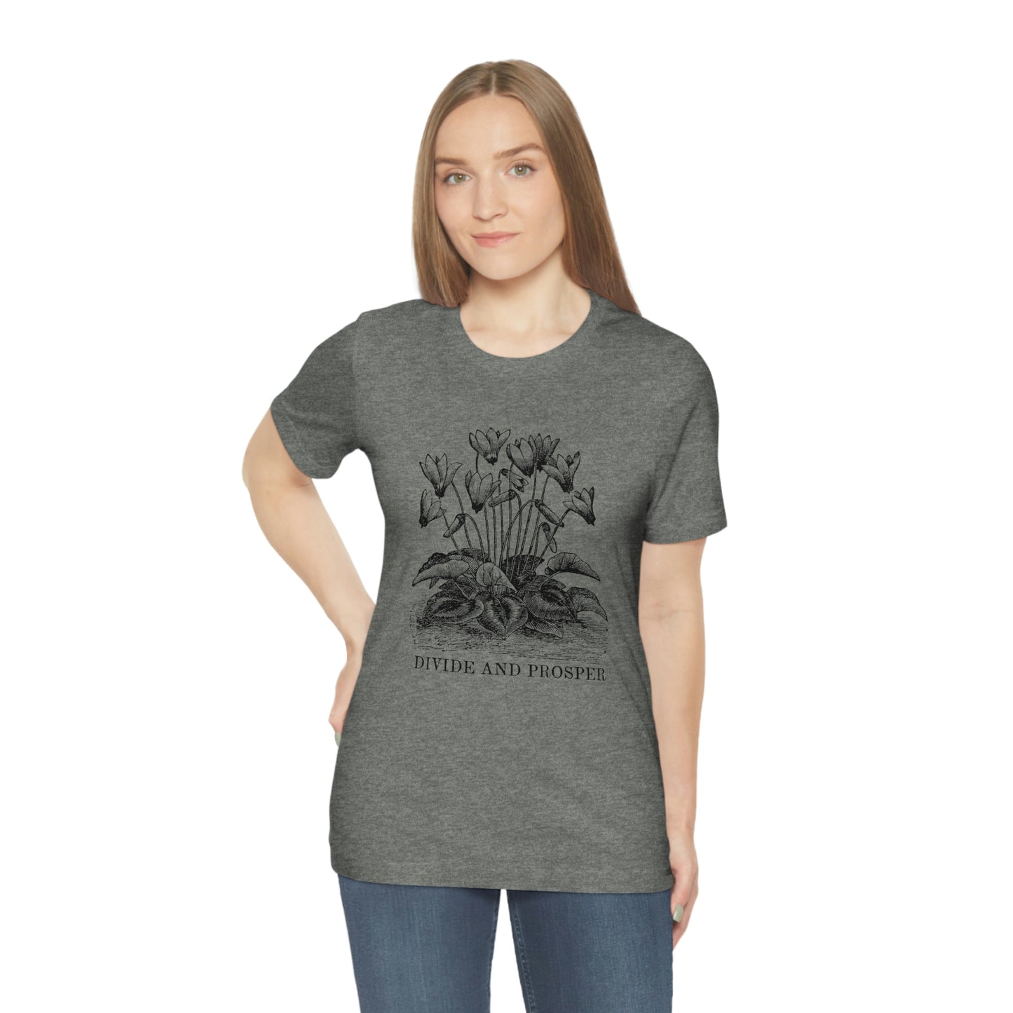 DIVIDE AND PROSPER- Unisex Jersey Short Sleeve Tee