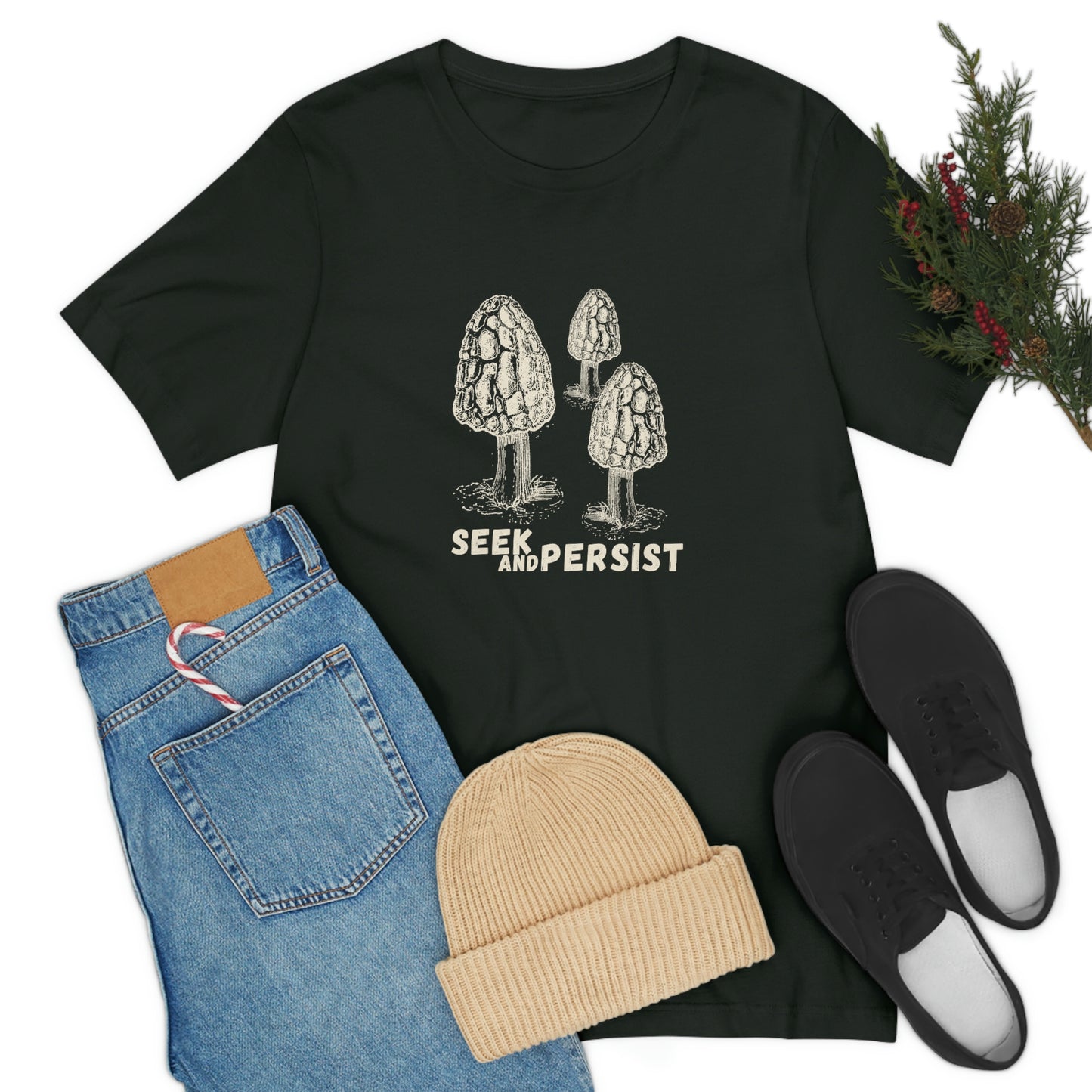 SEEK AND PERSIST- Unisex Jersey Short Sleeve Tee
