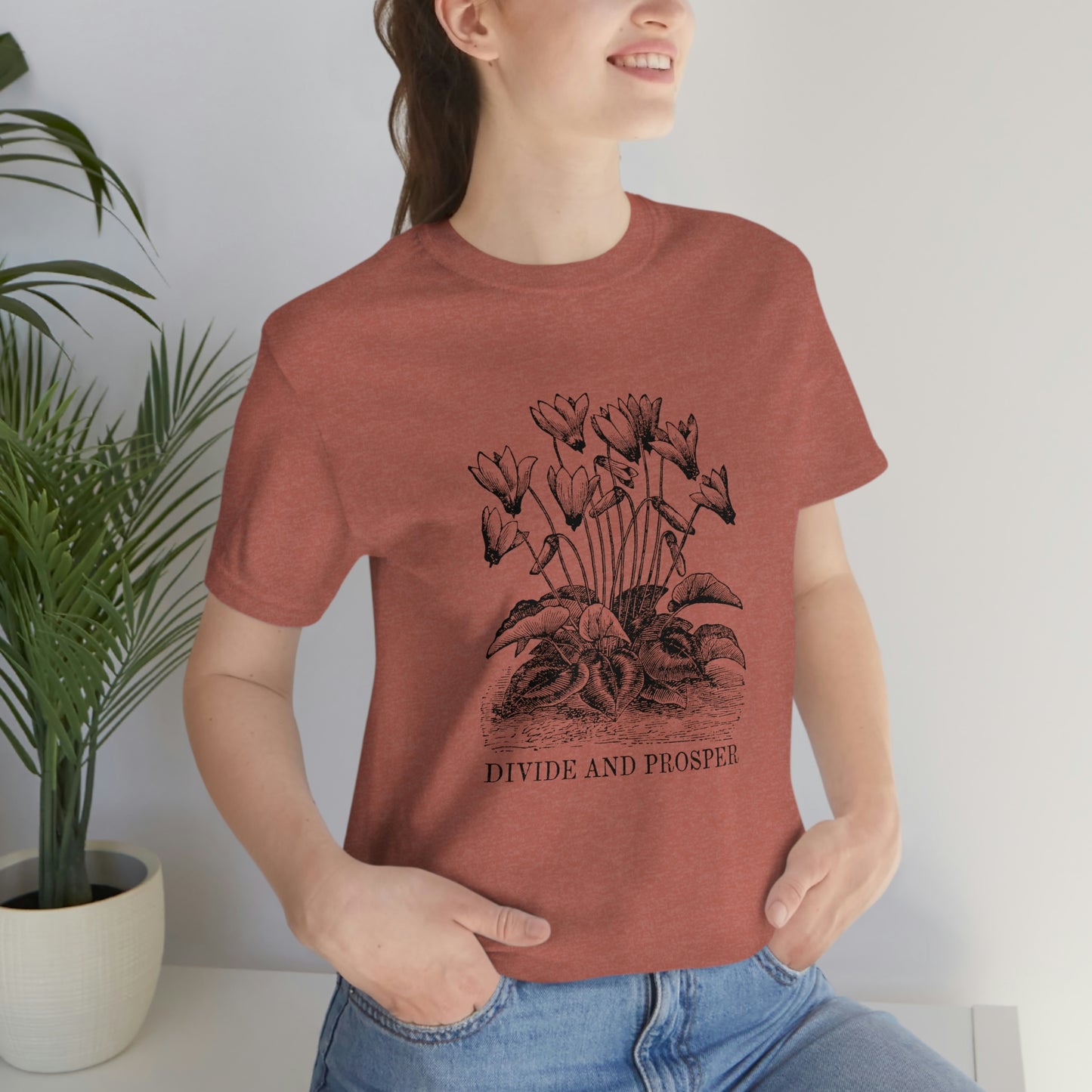 DIVIDE AND PROSPER- Unisex Jersey Short Sleeve Tee