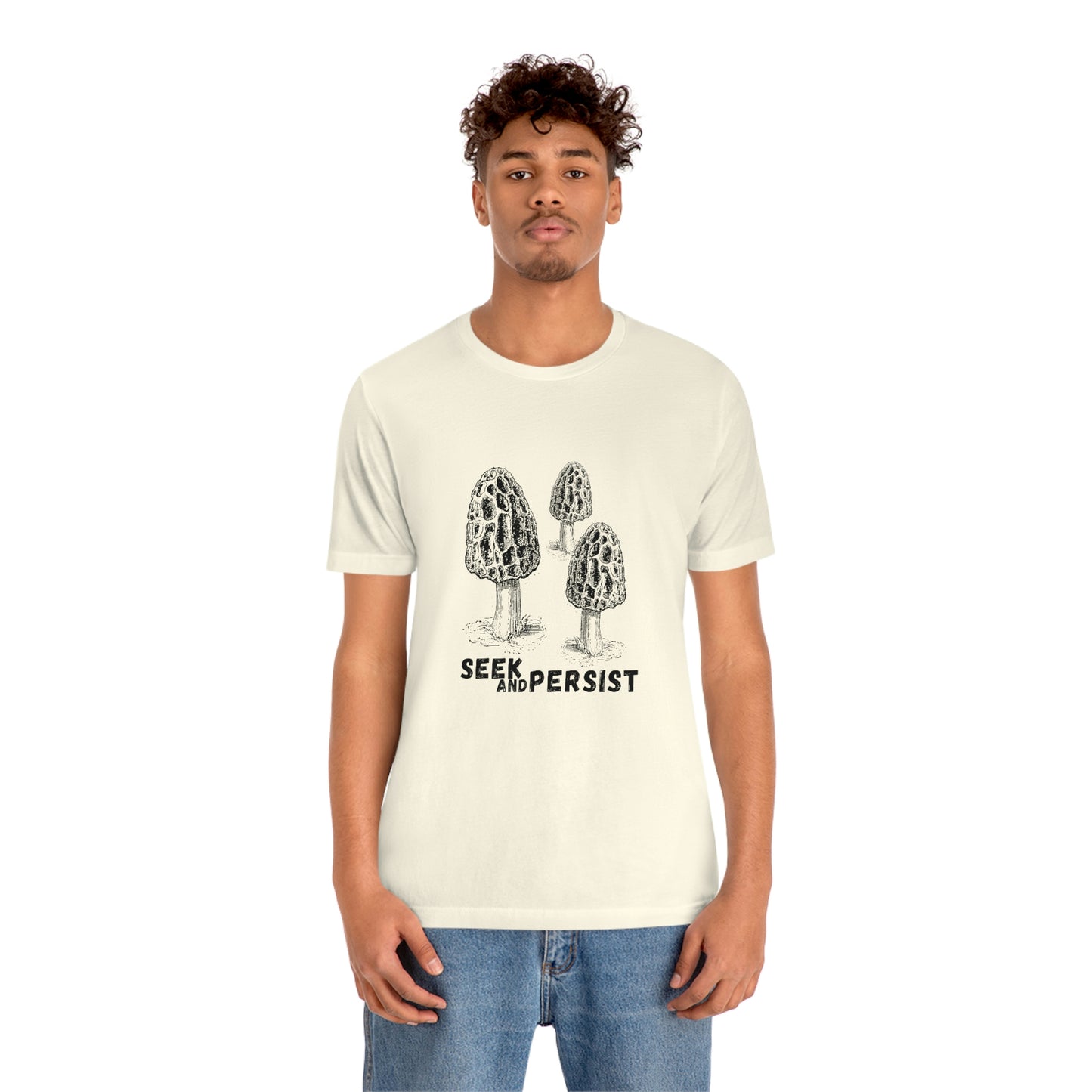 SEEK AND PERSIST- Unisex Jersey Short Sleeve Tee