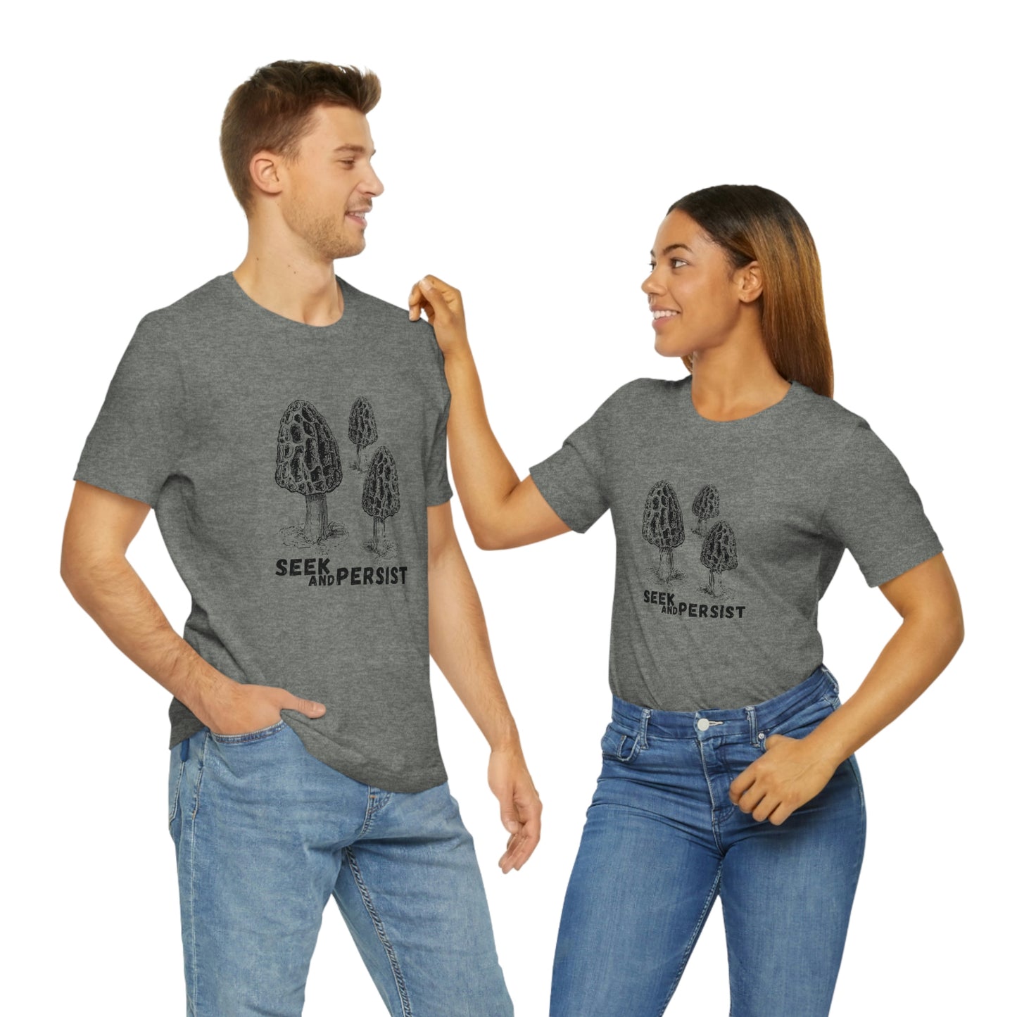 SEEK AND PERSIST- Unisex Jersey Short Sleeve Tee