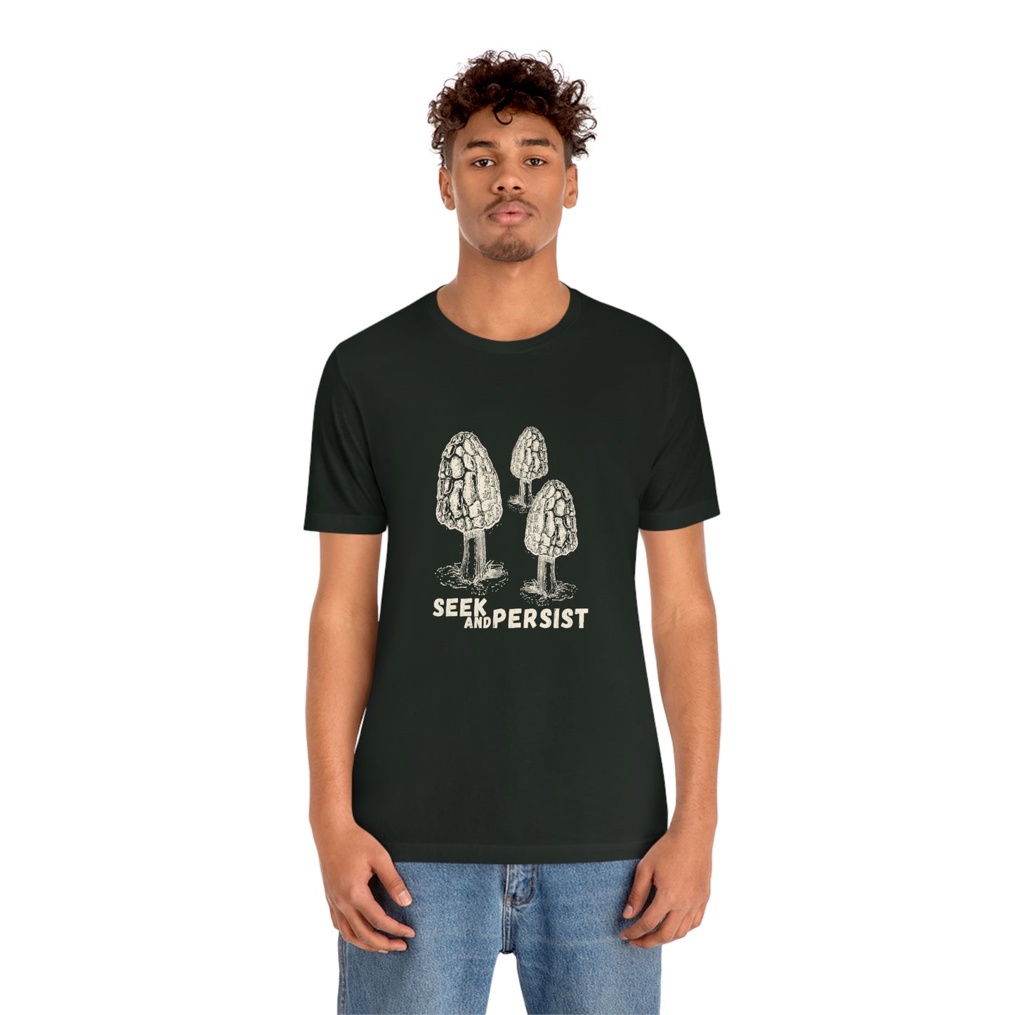 SEEK AND PERSIST- Unisex Jersey Short Sleeve Tee
