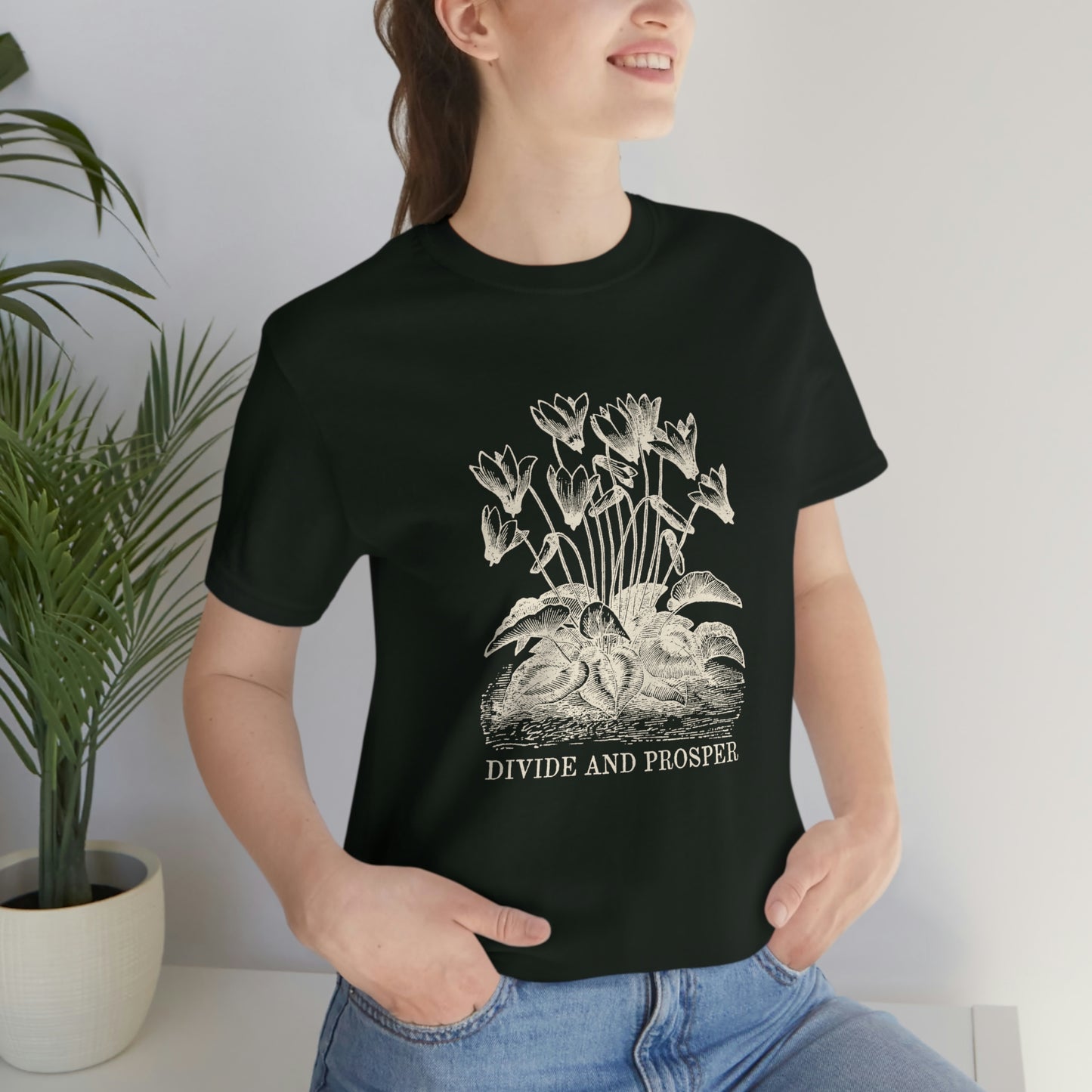 DIVIDE AND PROSPER- Unisex Jersey Short Sleeve Tee