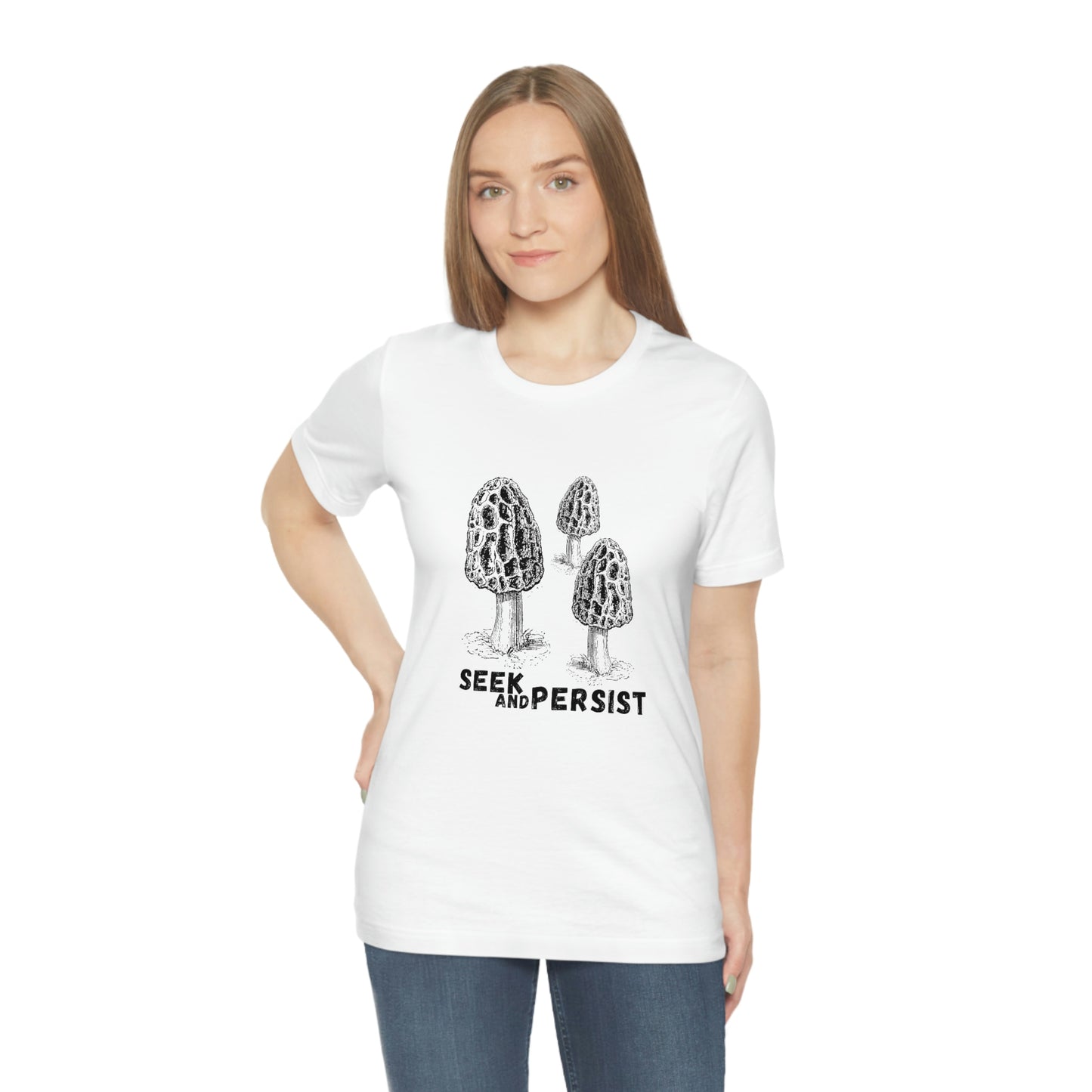 SEEK AND PERSIST- Unisex Jersey Short Sleeve Tee