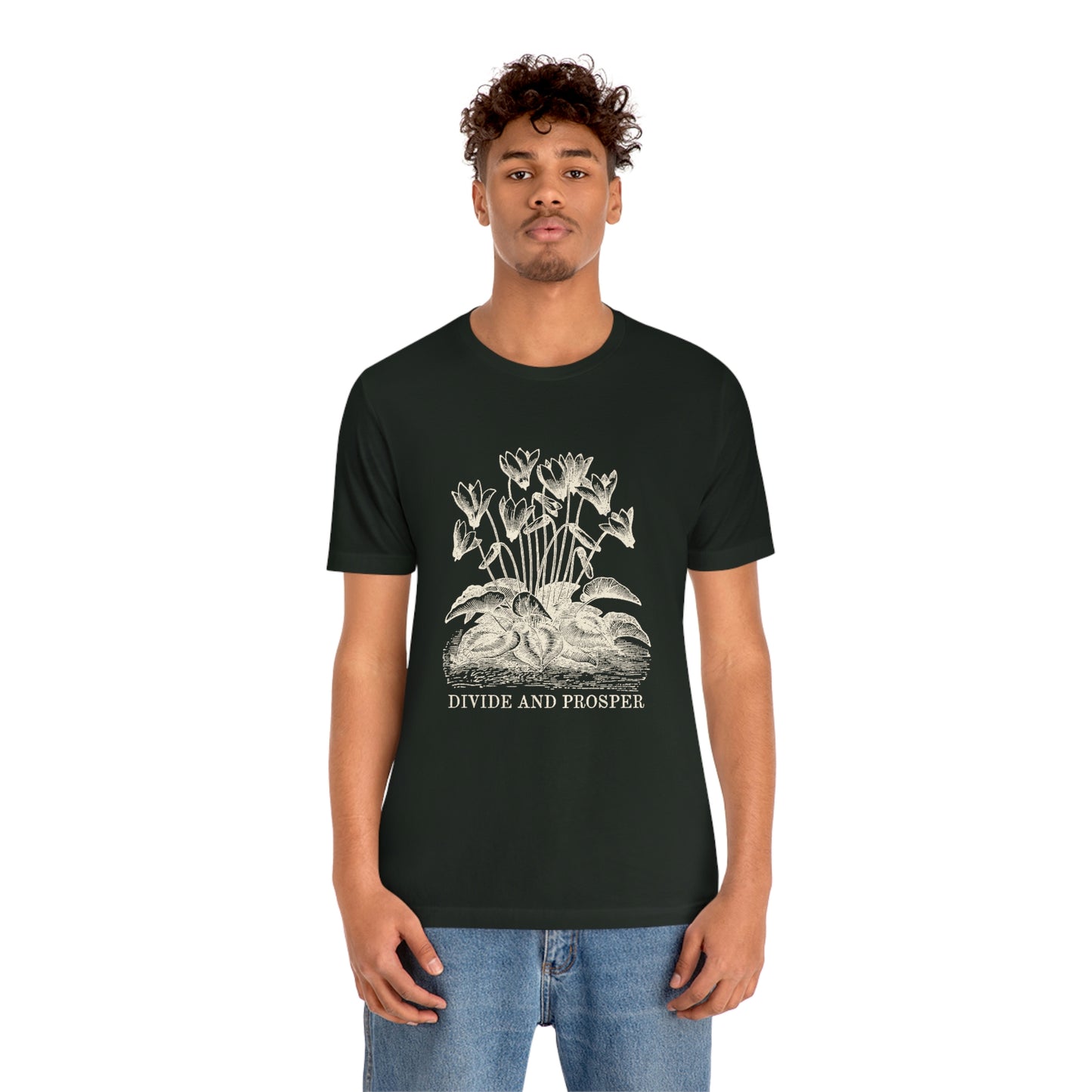 DIVIDE AND PROSPER- Unisex Jersey Short Sleeve Tee