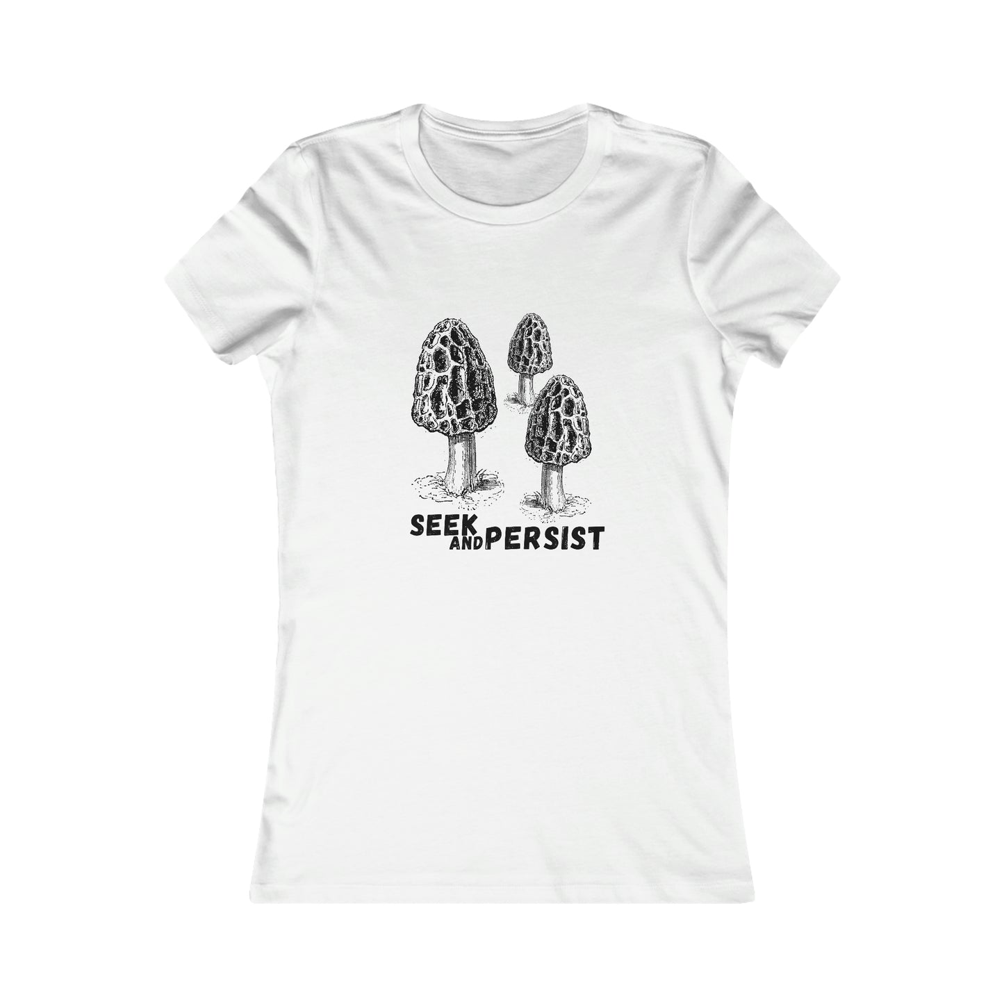 SEEK AND PERSIST- Women's Fitted Tee