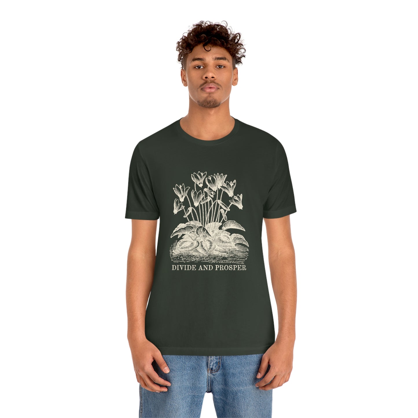 DIVIDE AND PROSPER- Unisex Jersey Short Sleeve Tee