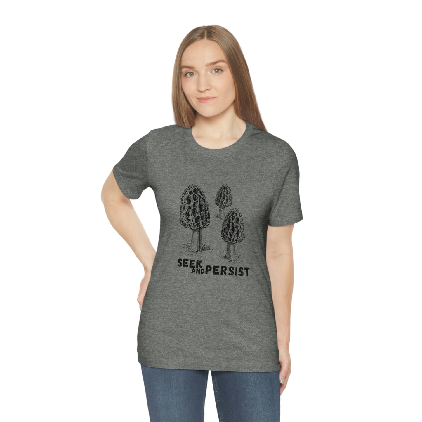 SEEK AND PERSIST- Unisex Jersey Short Sleeve Tee