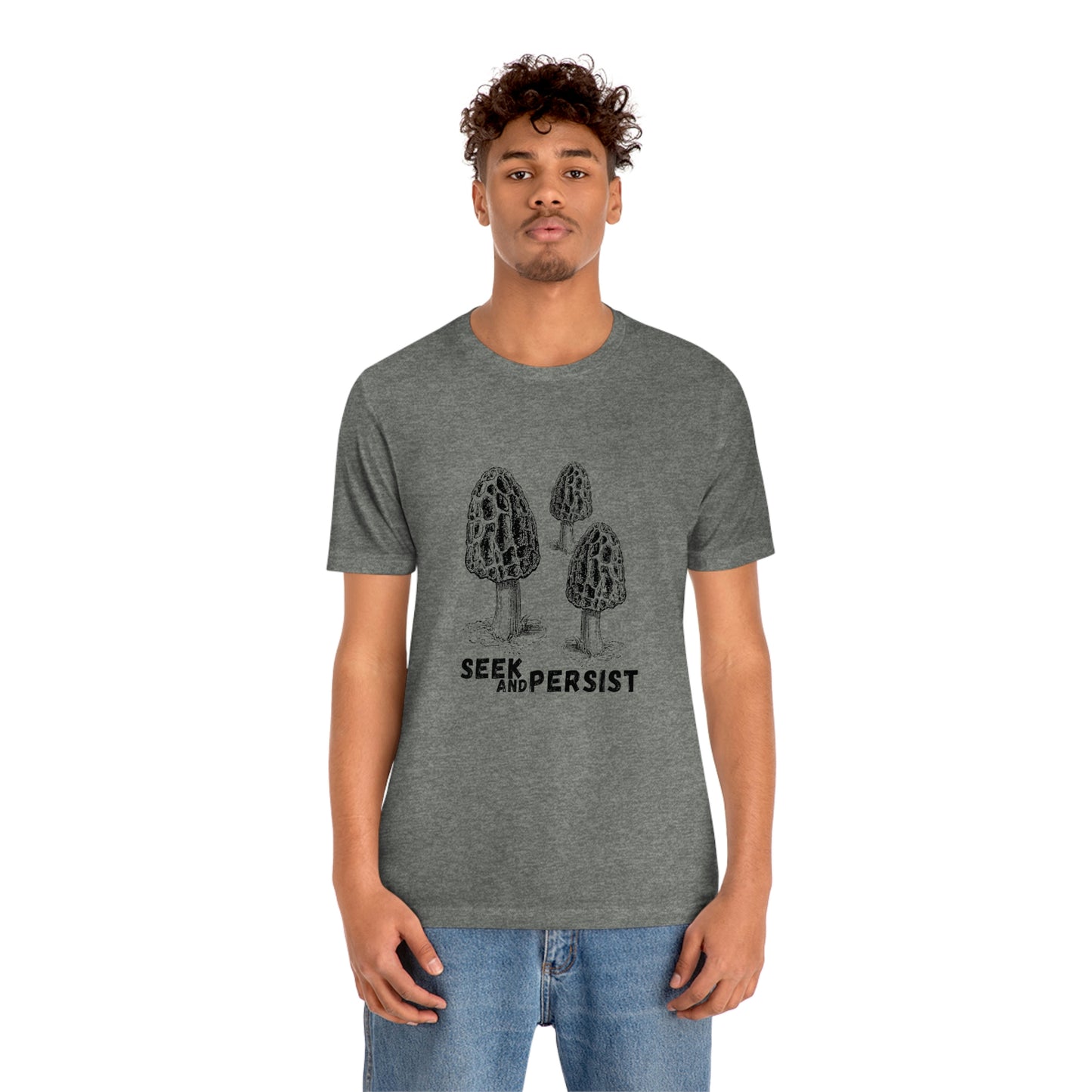 SEEK AND PERSIST- Unisex Jersey Short Sleeve Tee