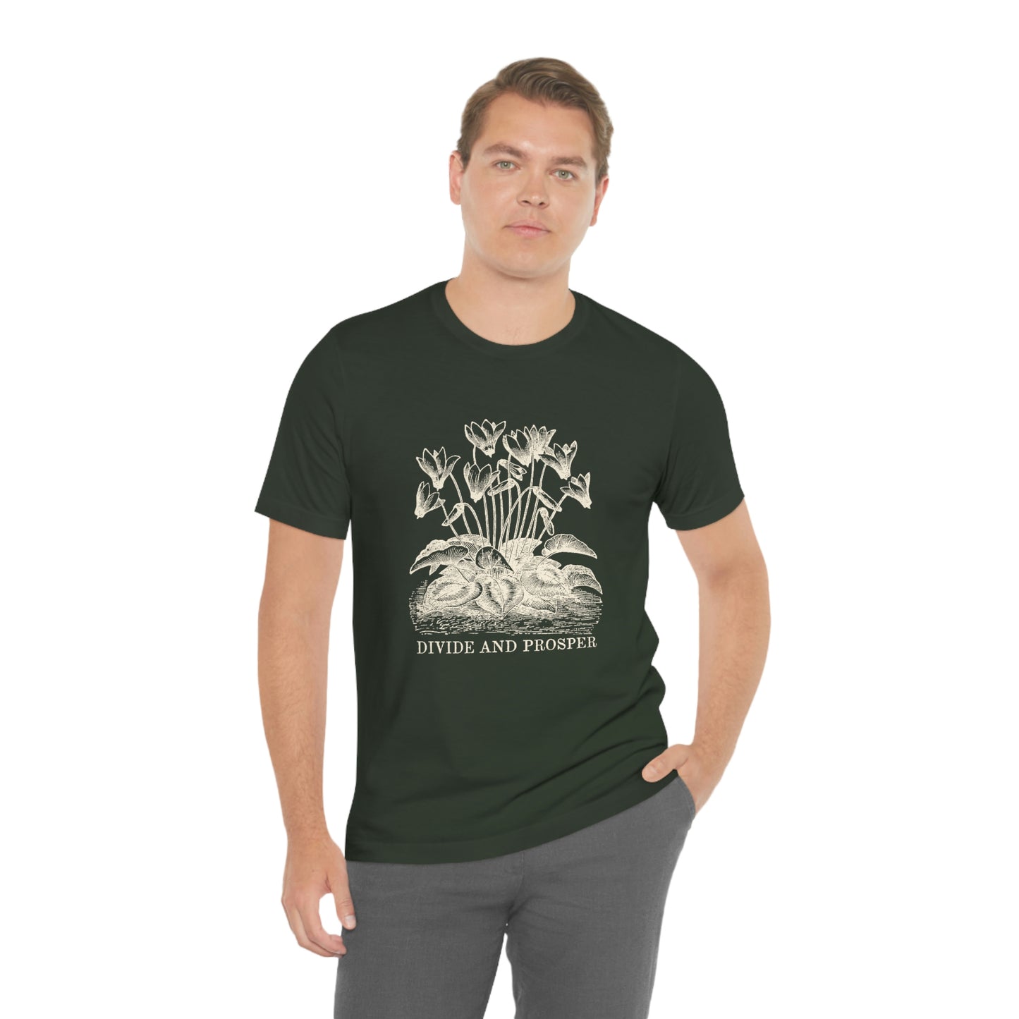 DIVIDE AND PROSPER- Unisex Jersey Short Sleeve Tee