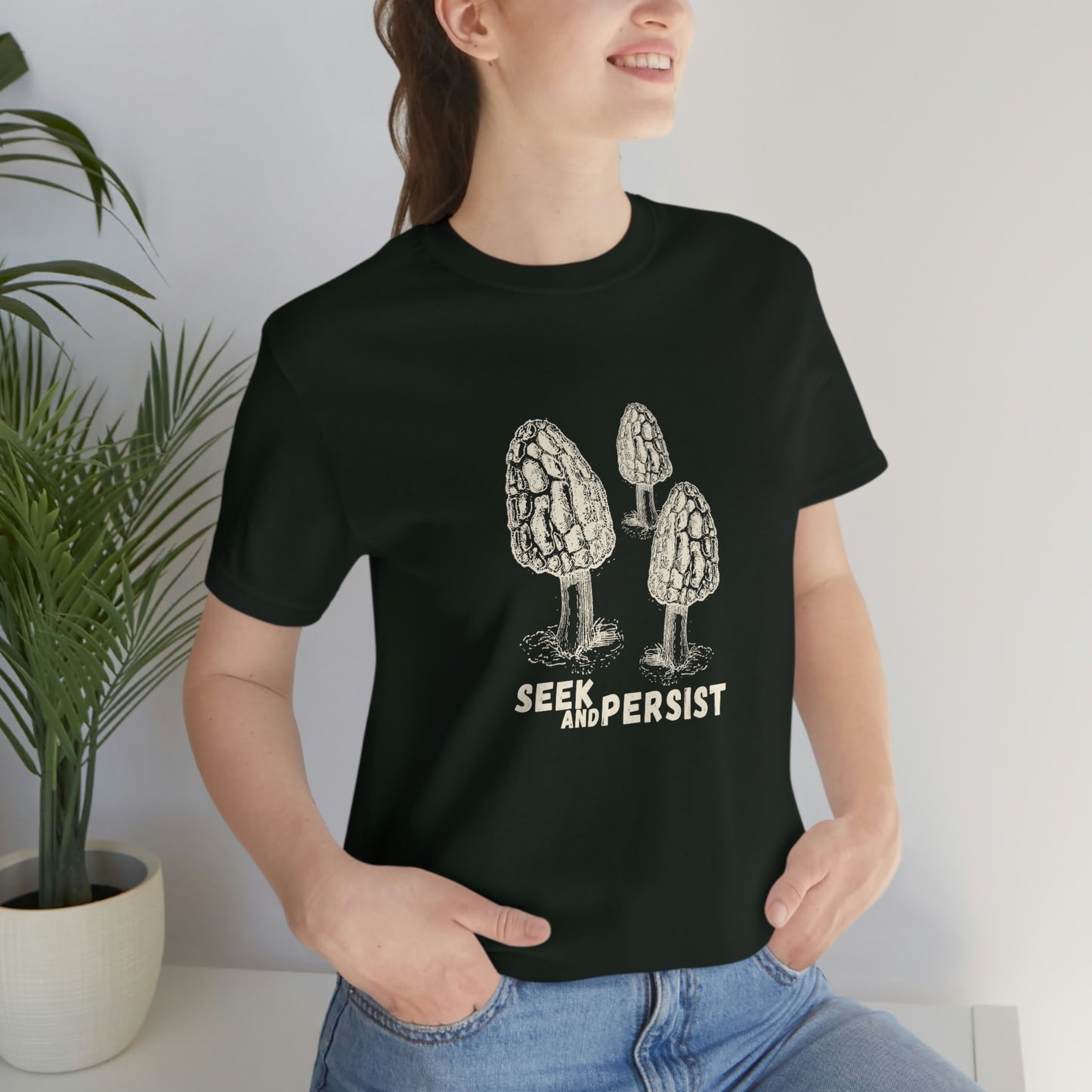 SEEK AND PERSIST- Unisex Jersey Short Sleeve Tee