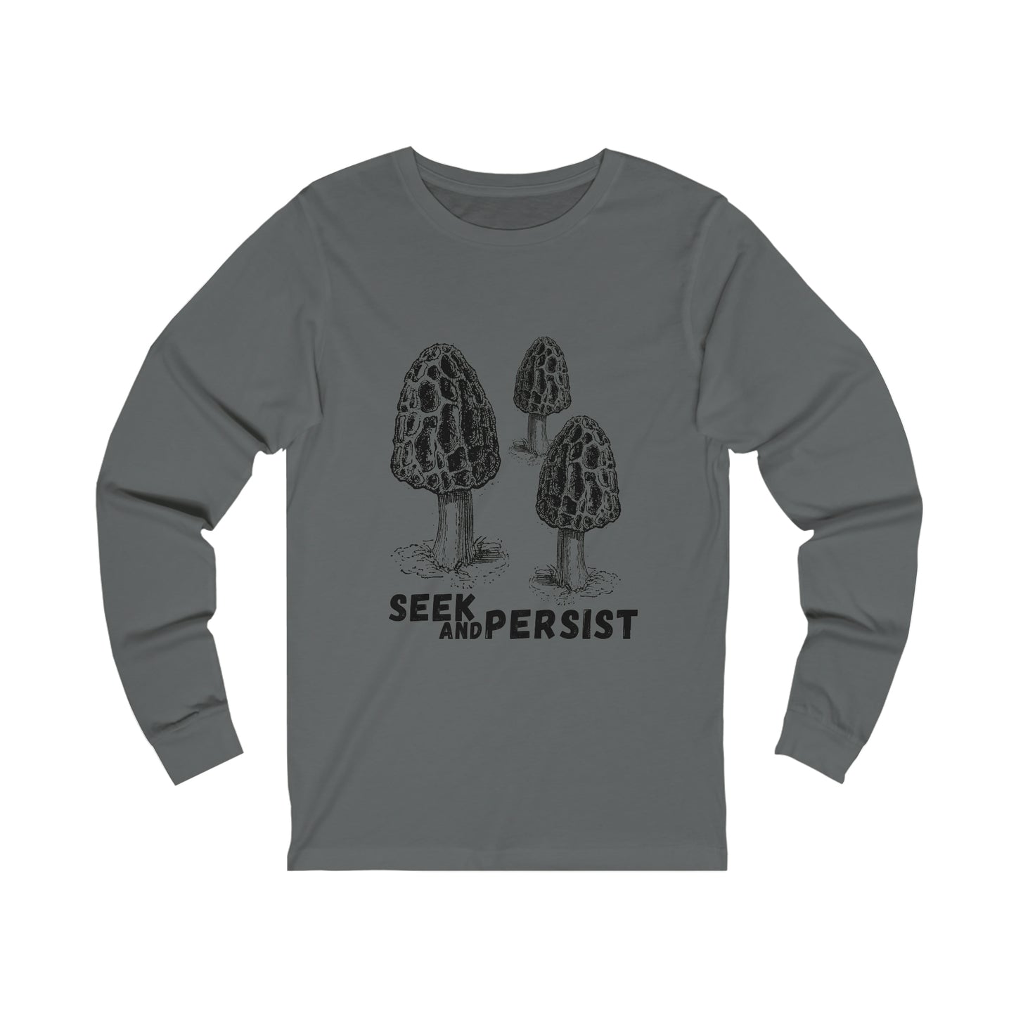 SEEK AND PERSIST- Unisex Jersey Long Sleeve Tee