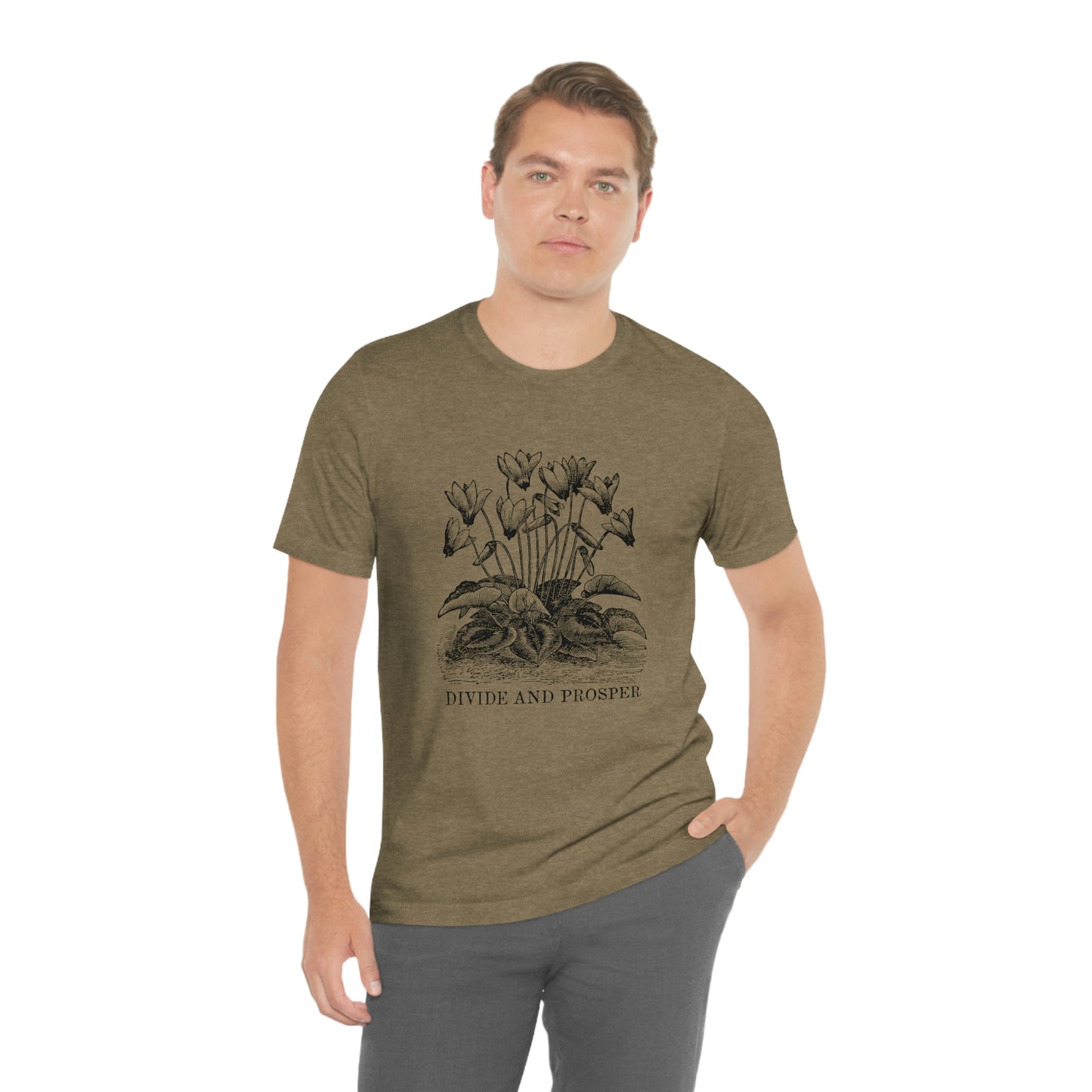 DIVIDE AND PROSPER- Unisex Jersey Short Sleeve Tee