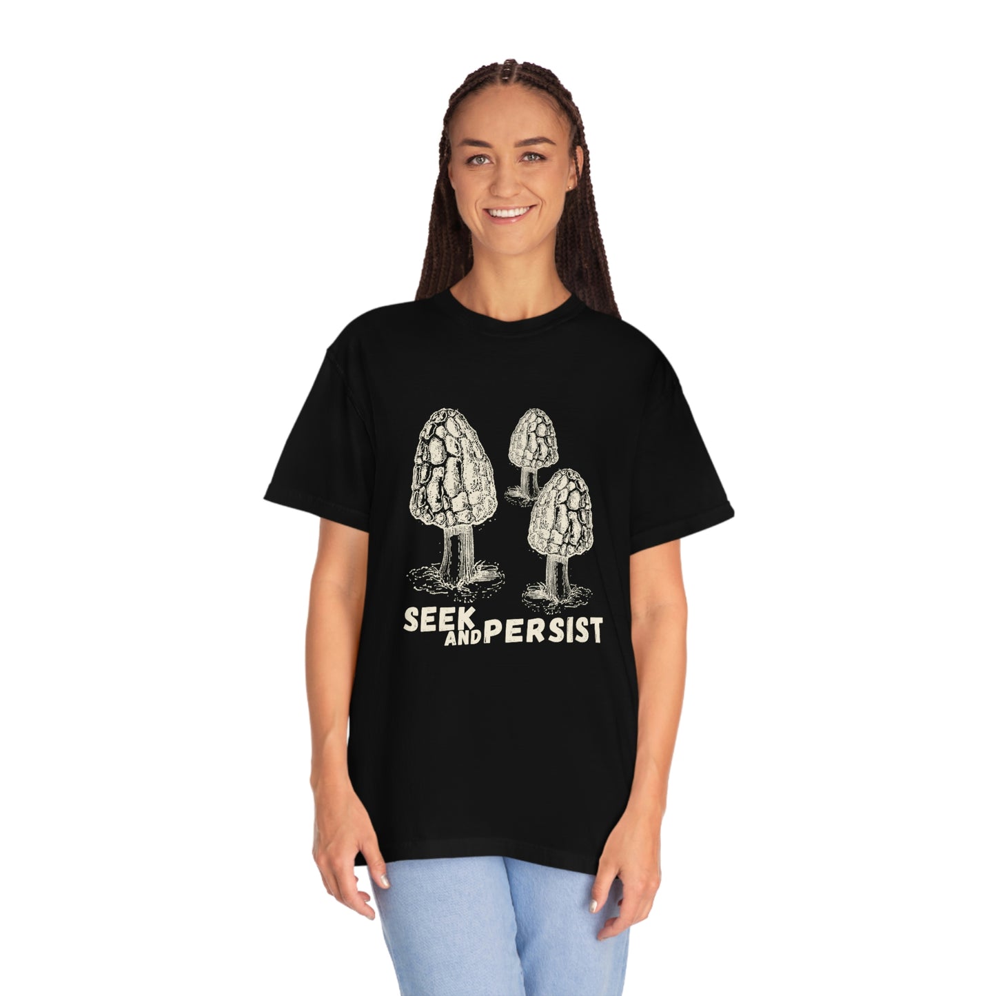 SEEK AND PERSIST-Unisex Garment-Dyed T-shirt