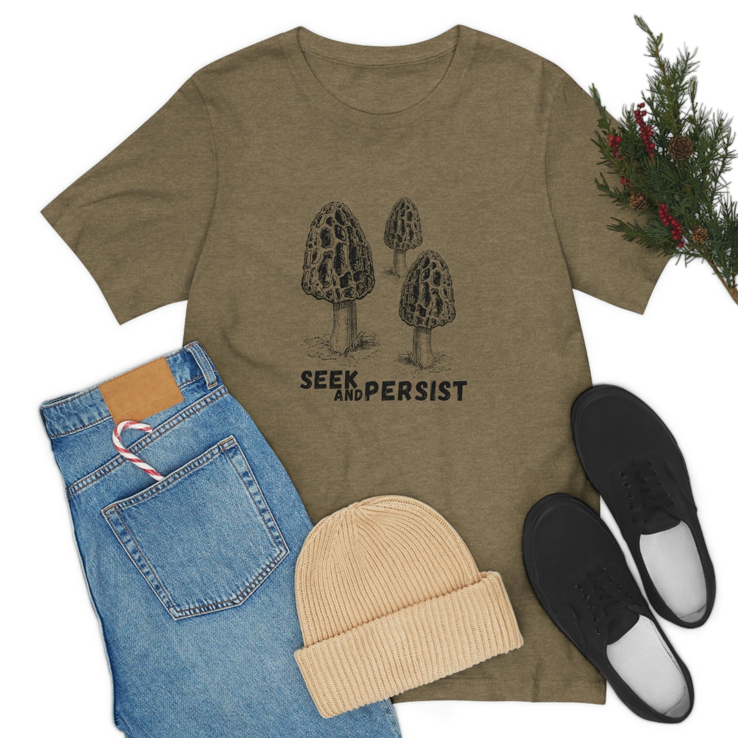 SEEK AND PERSIST- Unisex Jersey Short Sleeve Tee