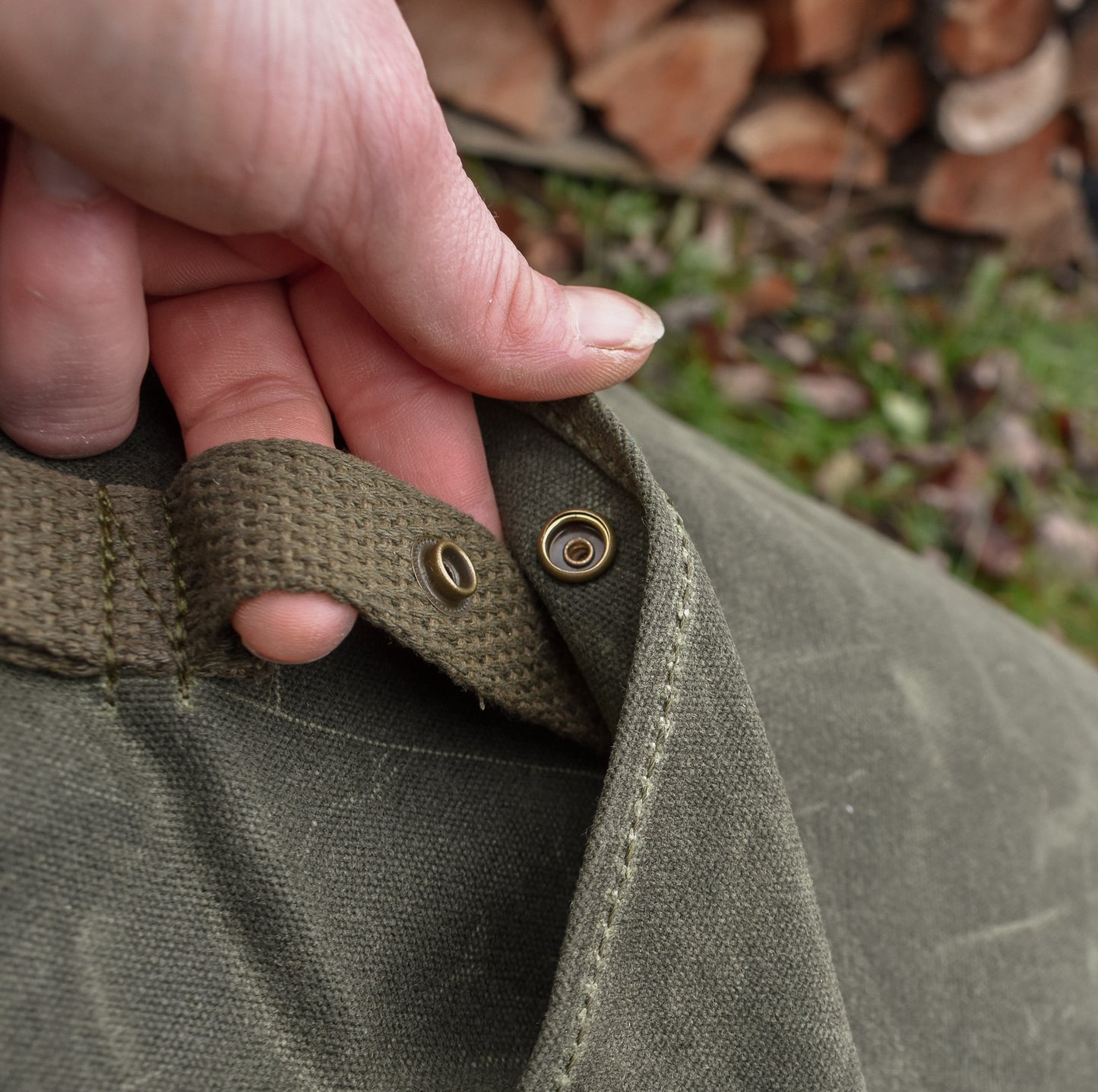 MADE TO ORDER- ROLL TOP BACKPACK- FIELD TAN