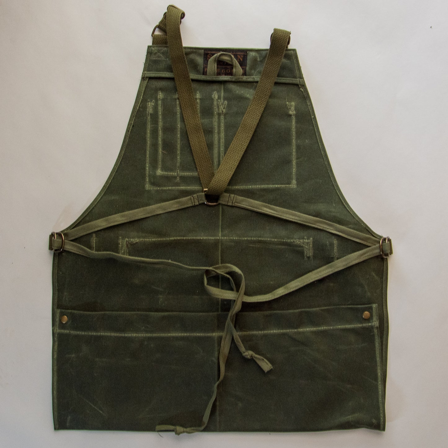 MADE TO ORDER- CRAFTSPERSON APRON- Olive