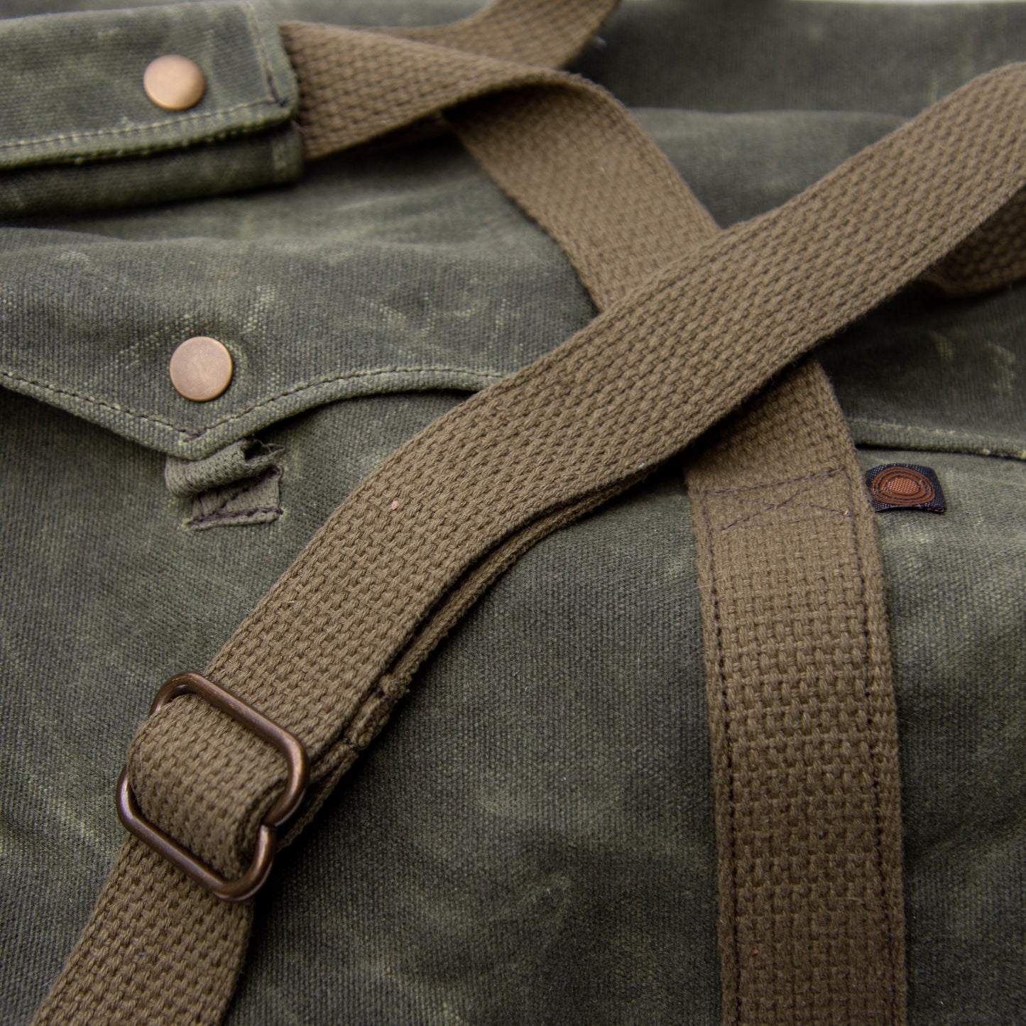 MADE TO ORDER- DUFFLE - FIELD TAN