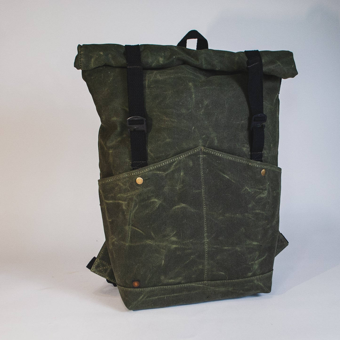 MADE TO ORDER- ROLL TOP BACKPACK- FIELD TAN