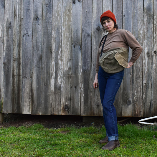 MADE TO ORDER- SLING BAG- FIELD TAN