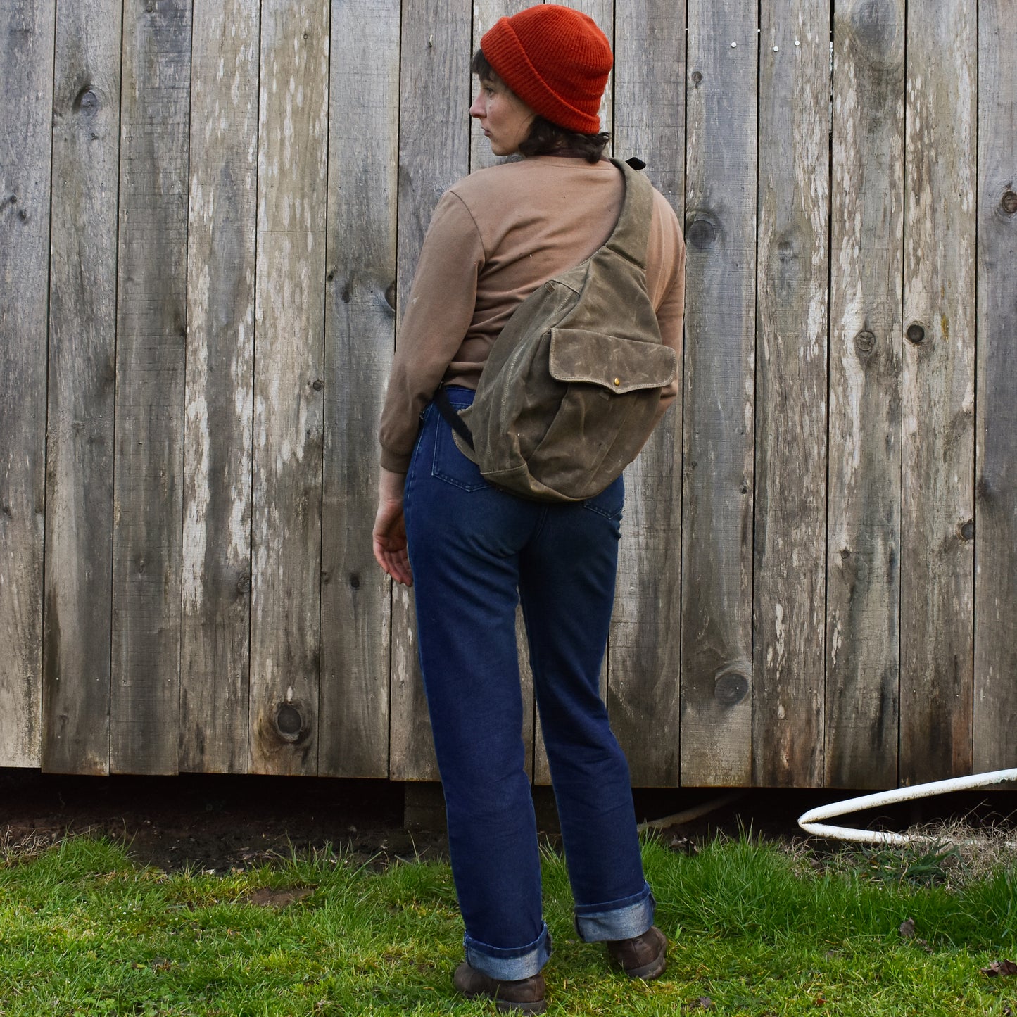MADE TO ORDER- SLING BAG- FIELD TAN