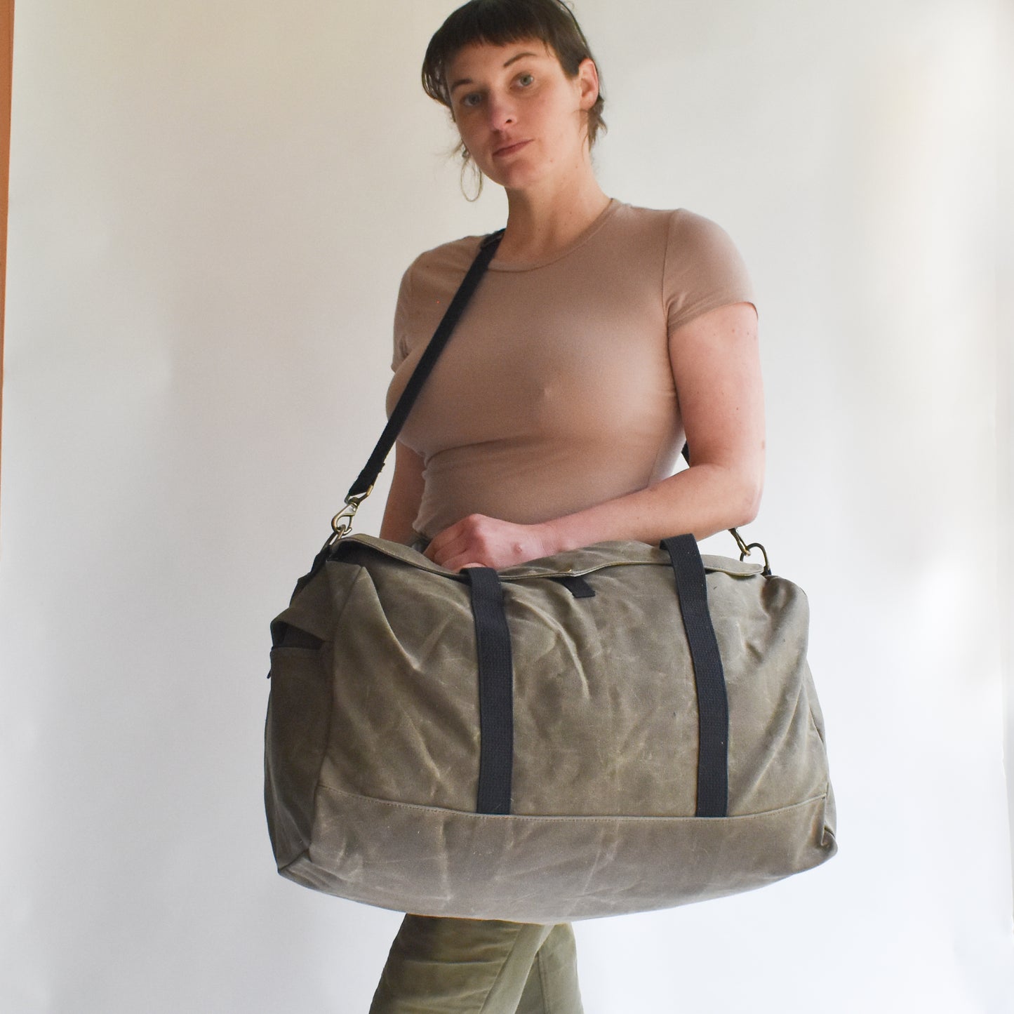 MADE TO ORDER- DUFFLE - FIELD TAN