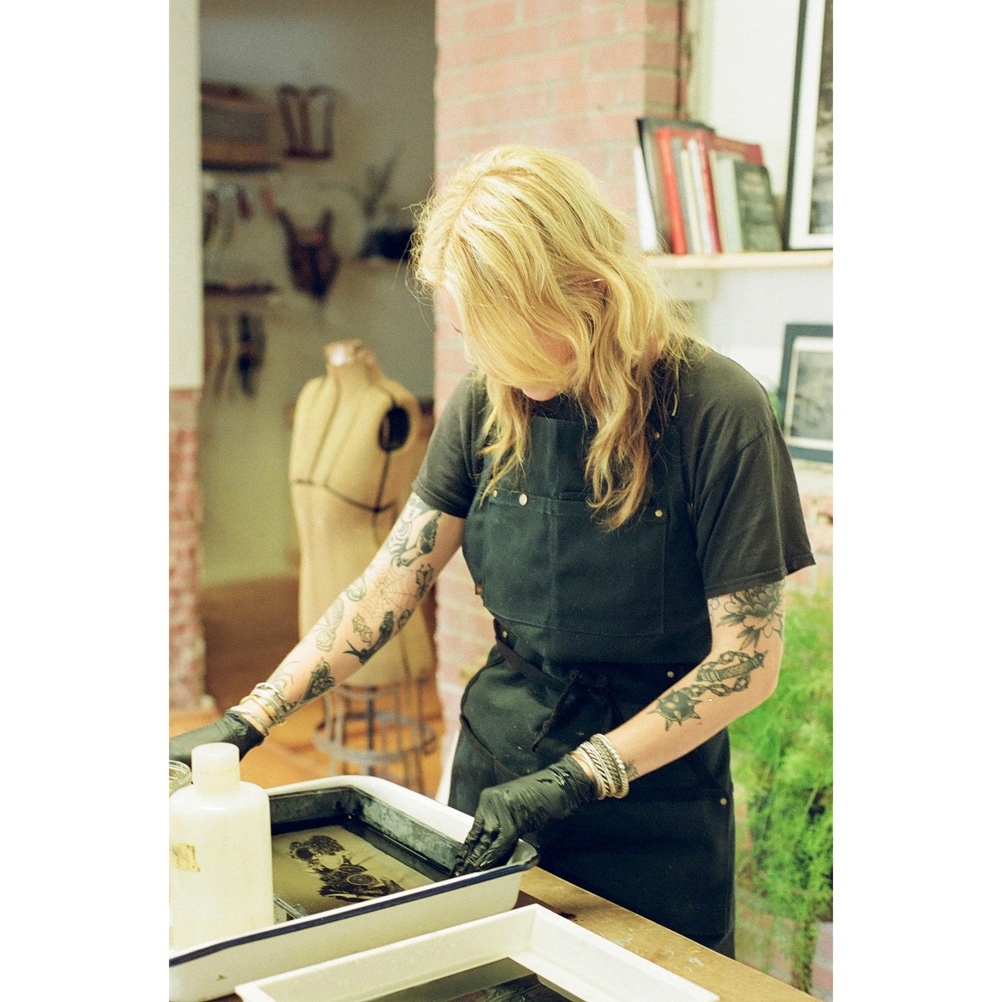 MADE TO ORDER- CRAFTSPERSON APRON- Black