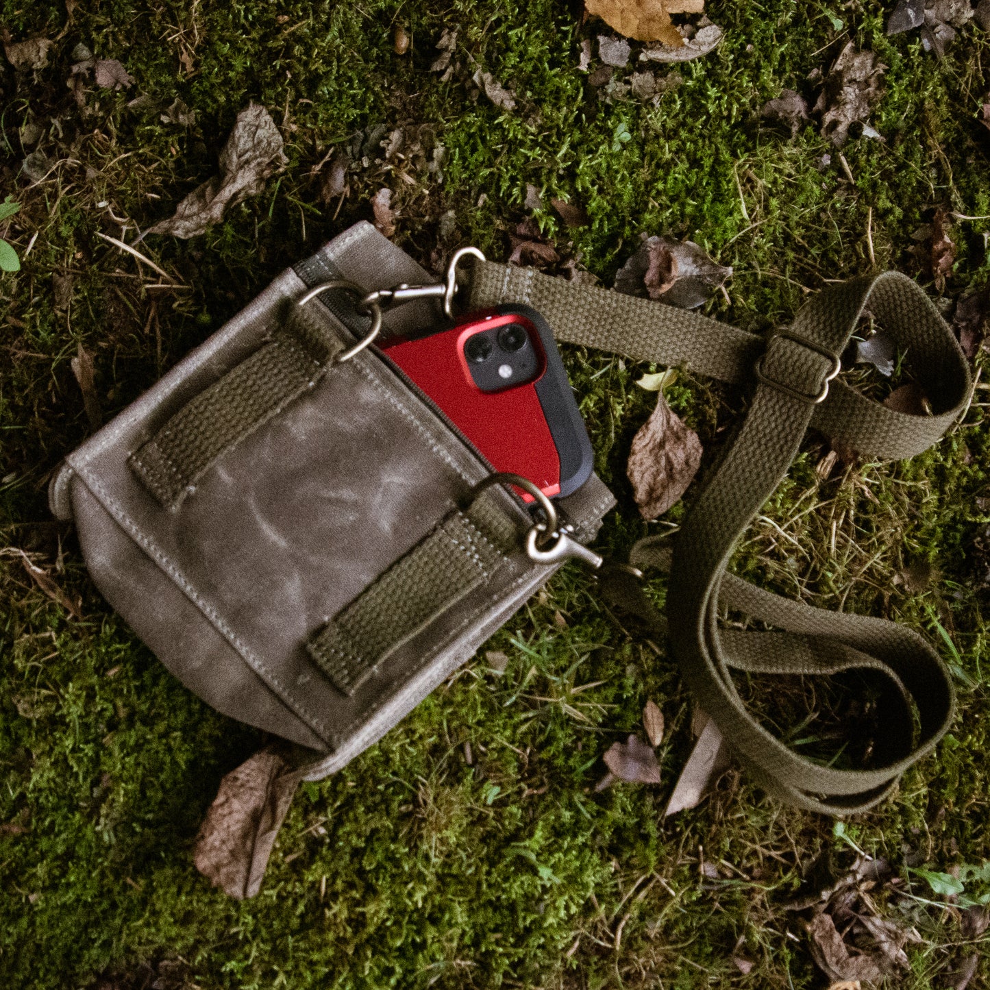 The "LEGION" 3-way satchel in BLACK