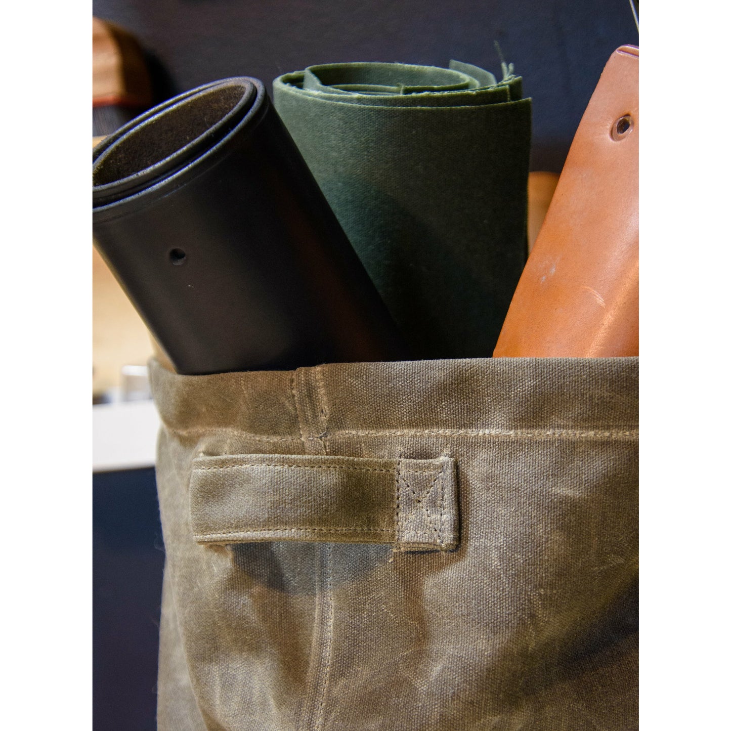 BUCKET BAG-Black,Brown, or Olive