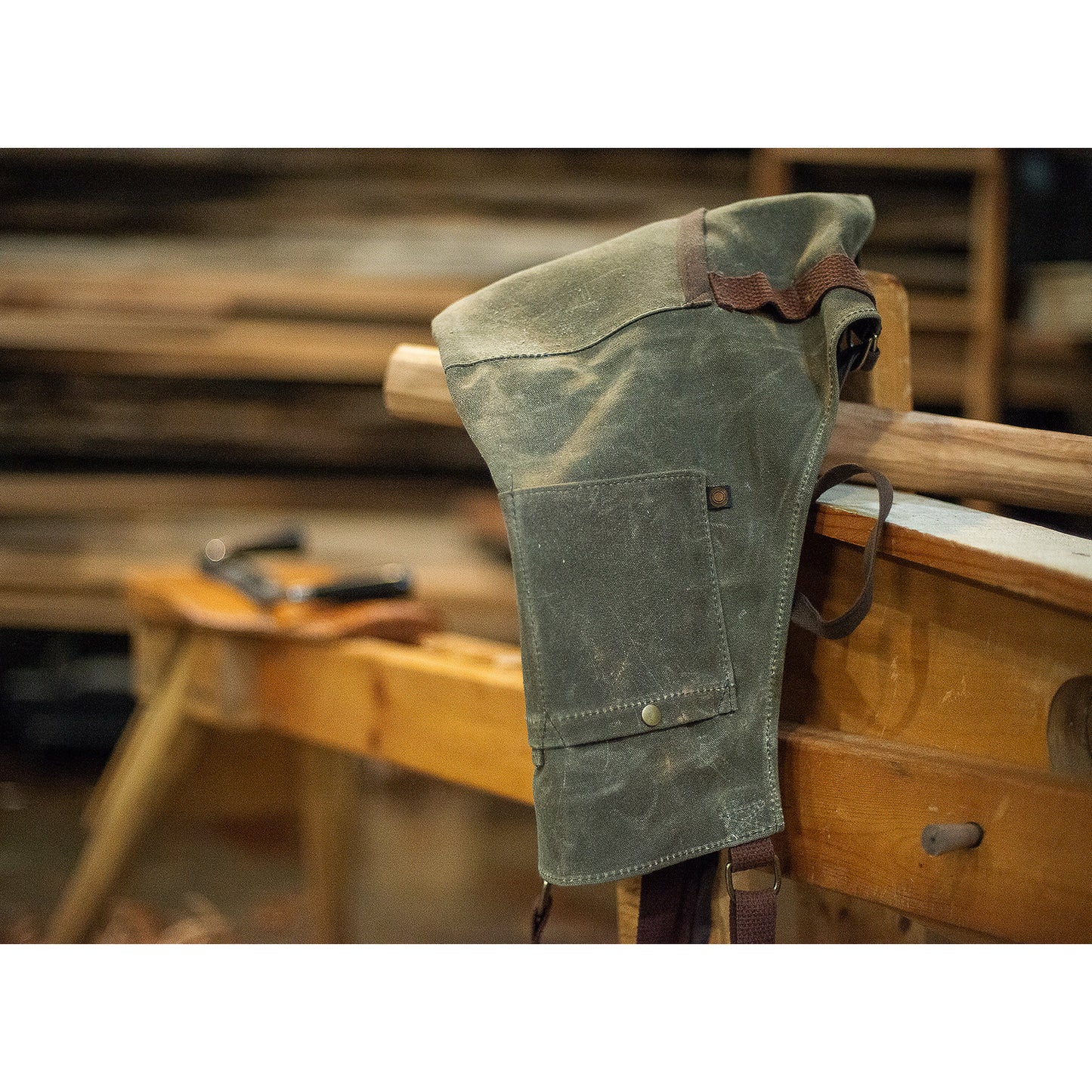 MADE TO ORDER- CRAFTSPERSON APRON- Black