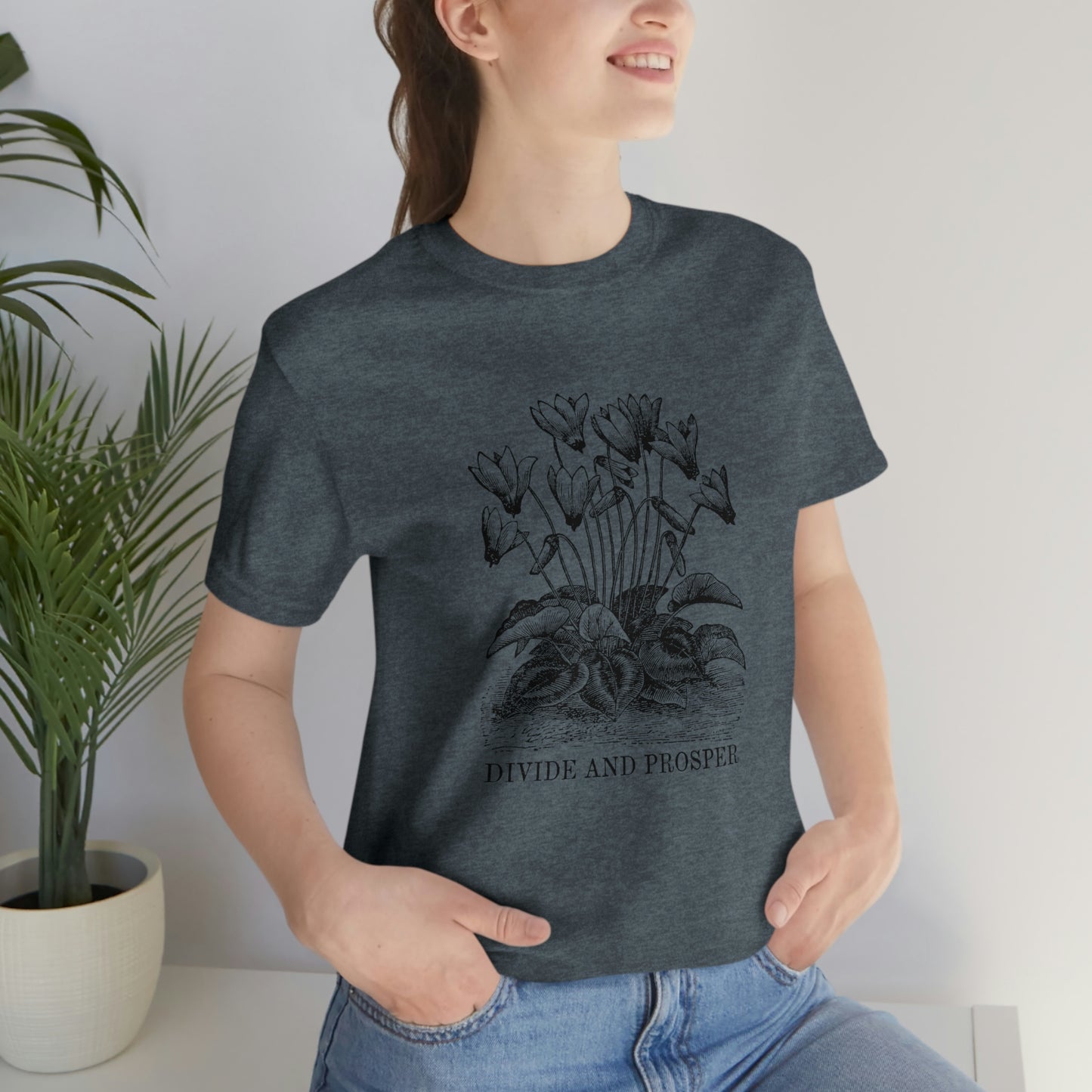 DIVIDE AND PROSPER- Unisex Jersey Short Sleeve Tee