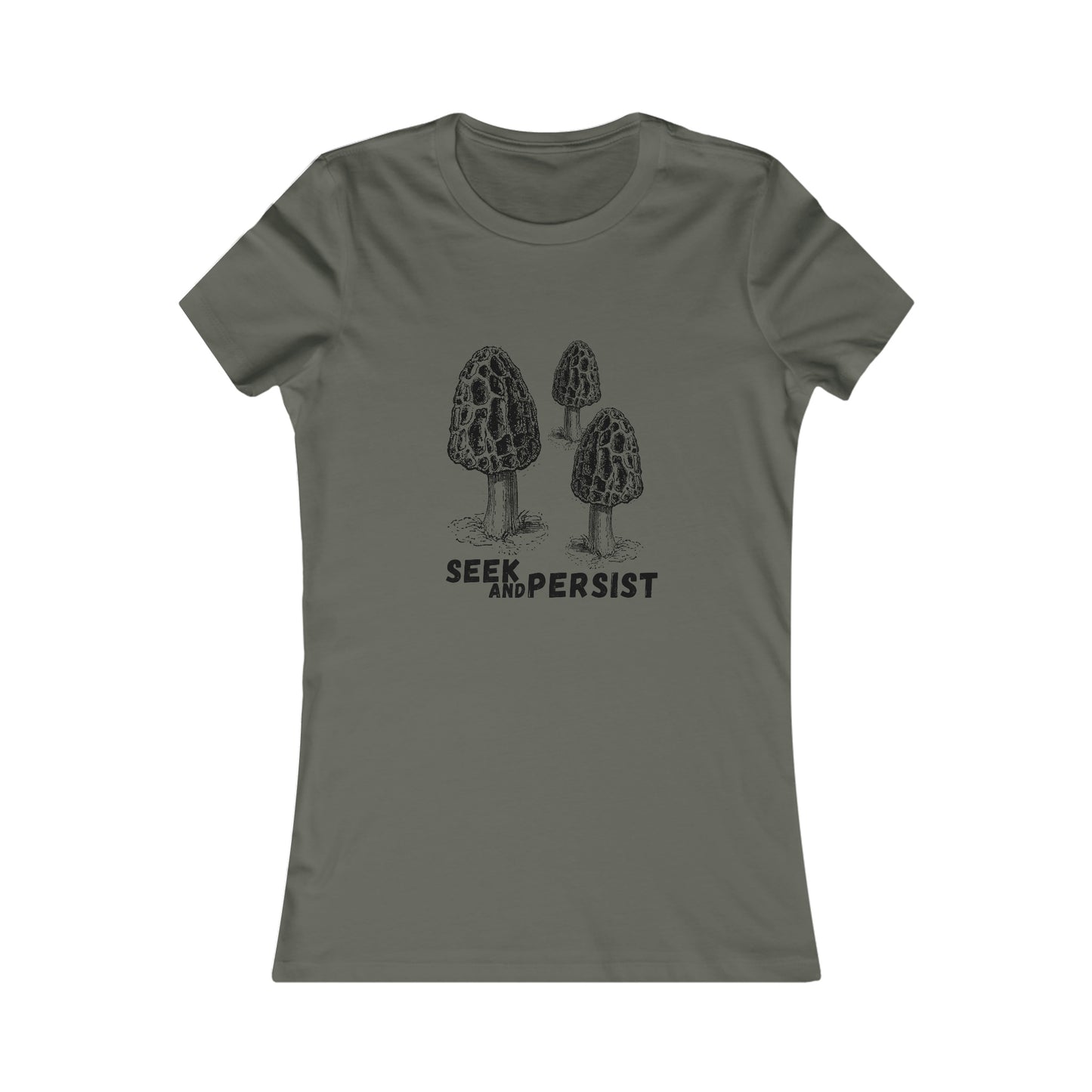 SEEK AND PERSIST- Women's Fitted Tee