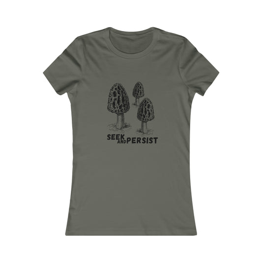 SEEK AND PERSIST- Women's Fitted Tee